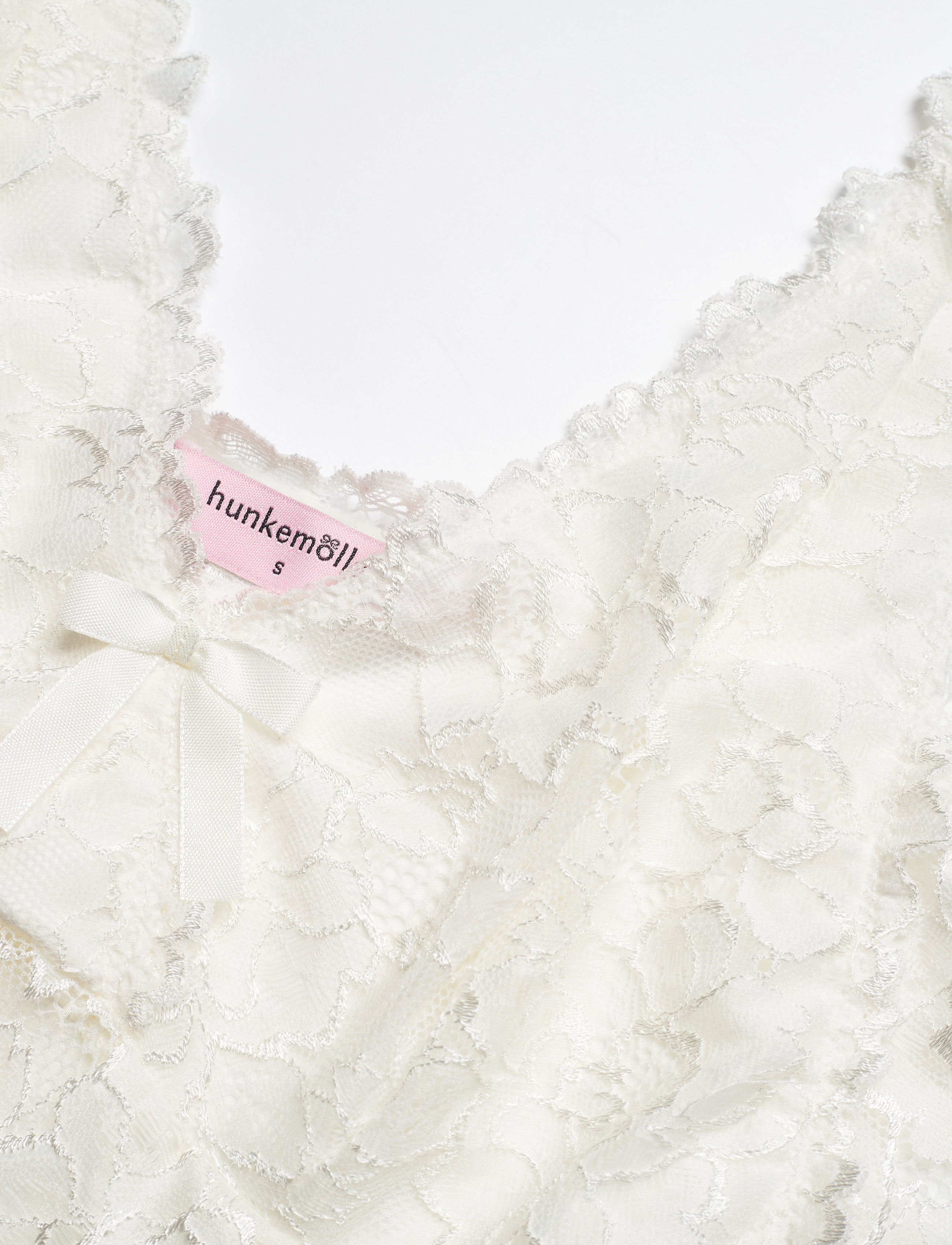 Hunkemöller - SD Nora Lace - koszulki do spania - snow white - 5