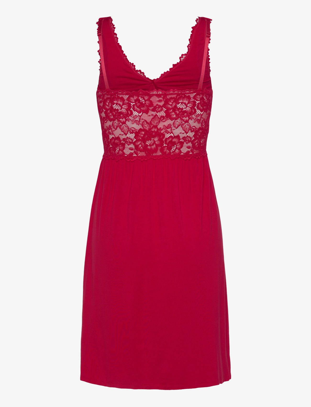 Hunkemöller - SD NORA LACE - natkjoler - tango red - 1