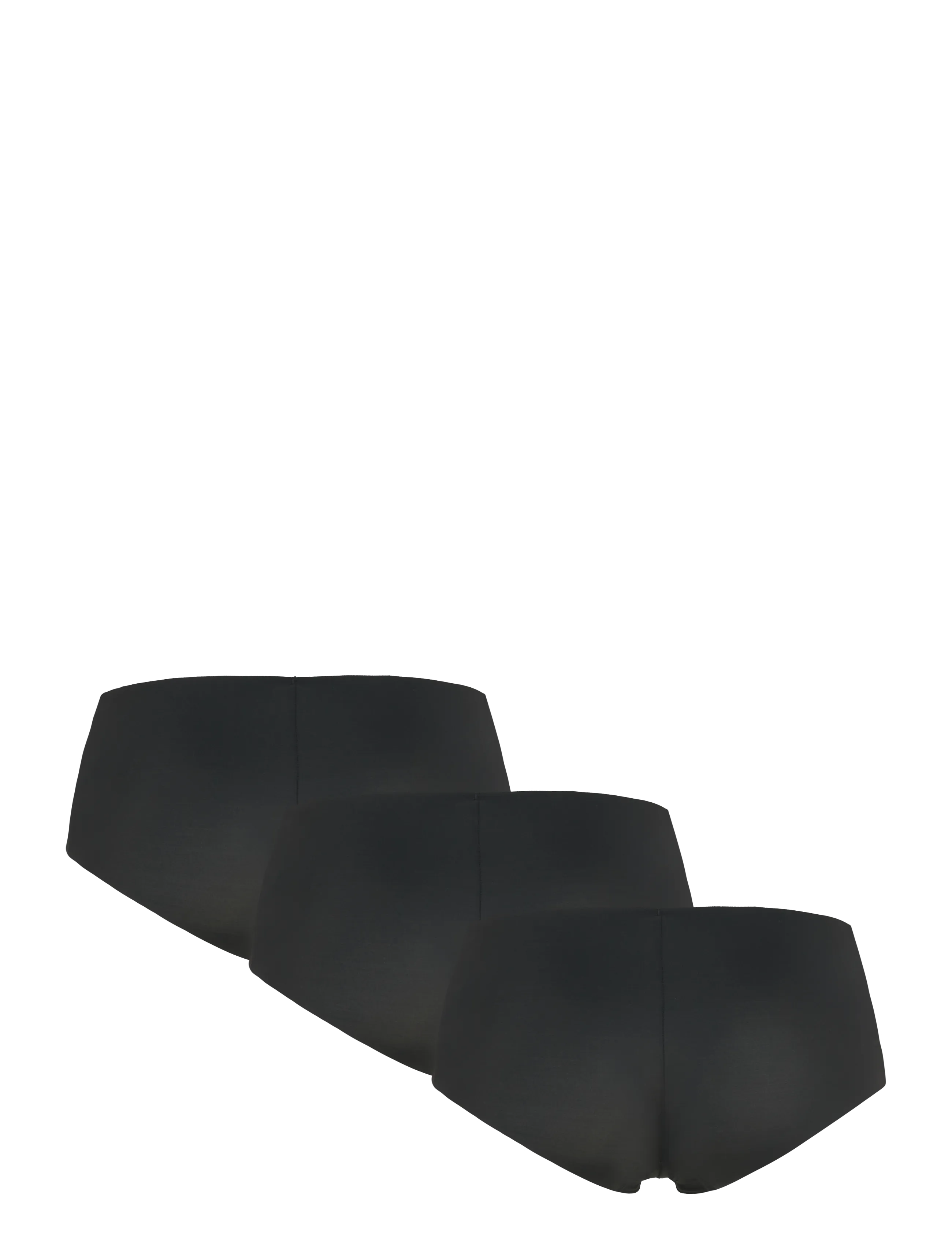 Hunkemöller - 3-pack Invisible Shorts - hipsterit & hotpantsit - black - 5