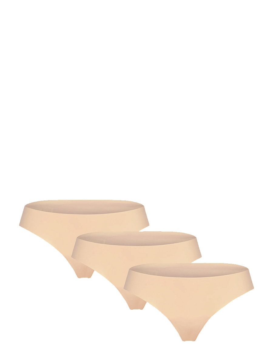 Hunkemöller - 3-pack Invisible Thong - stringid - rugby tan - 1