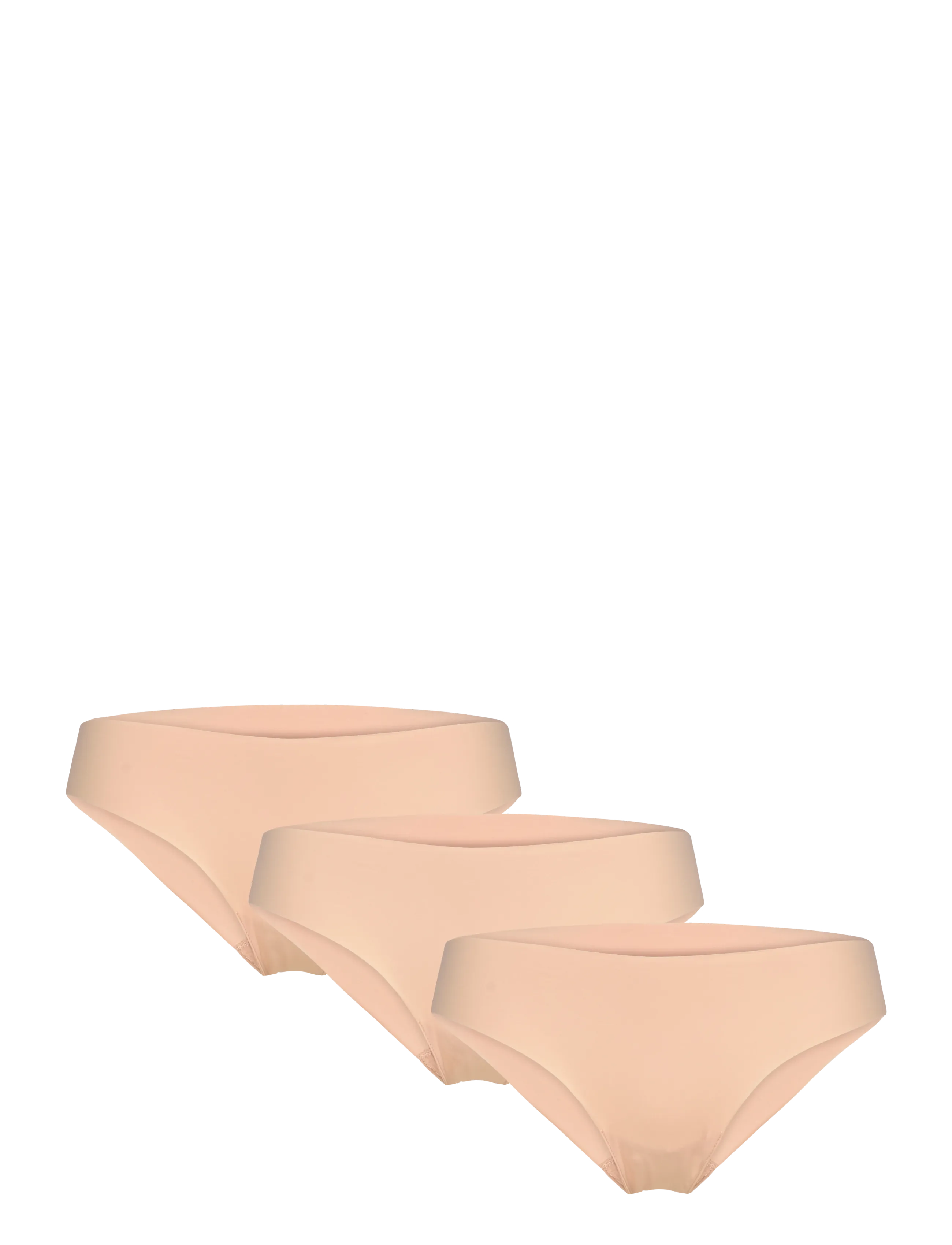Hunkemöller 3-pack invisible Brazilian - Basics - RUGBY TAN / beige