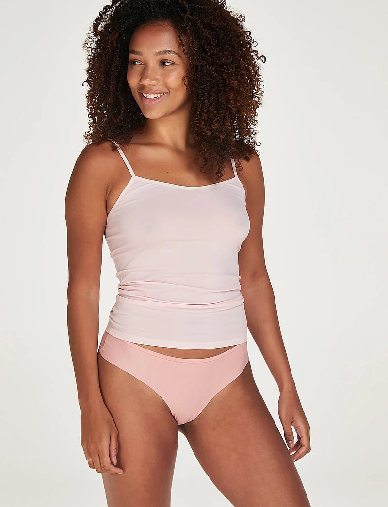 Hunkemöller - 3-pack invisible Brazilian - brazilian slips - rugby tan - 0