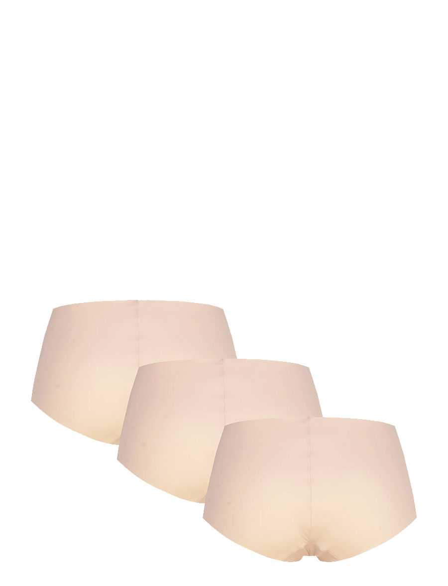 Hunkemöller - 3-pack Invisible Shorts - nahtlose slips - beige - 5