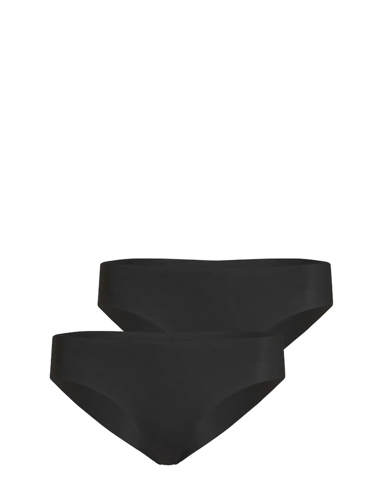 Hunkemöller 3-pack Invisible Brasilian - Saumlausar nærbuxur - BLACK / black