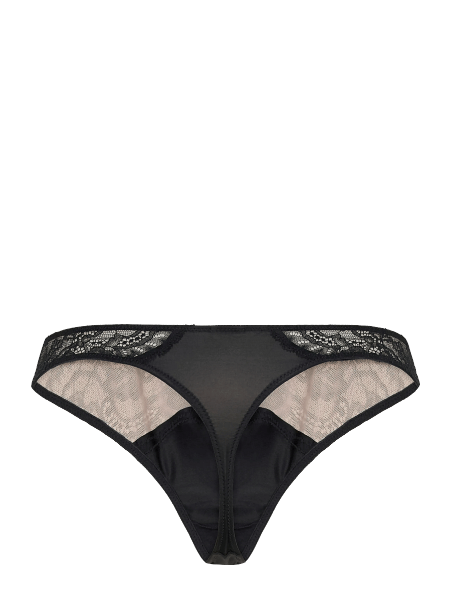 Hunkemöller - TEDDY STRING R - thongs - caviar - 1