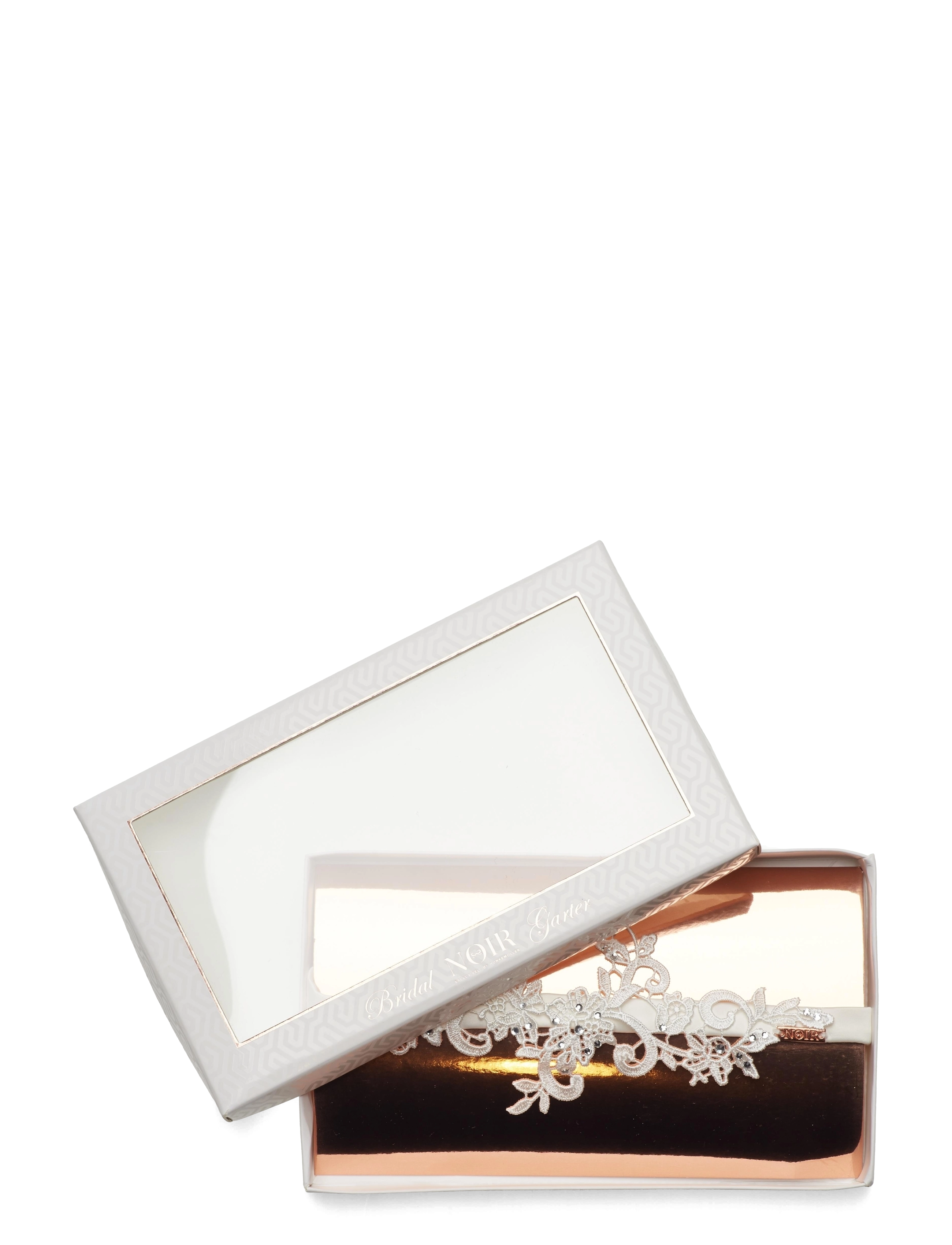 Hunkemöller - Noir Guipure Garter - off white - 2