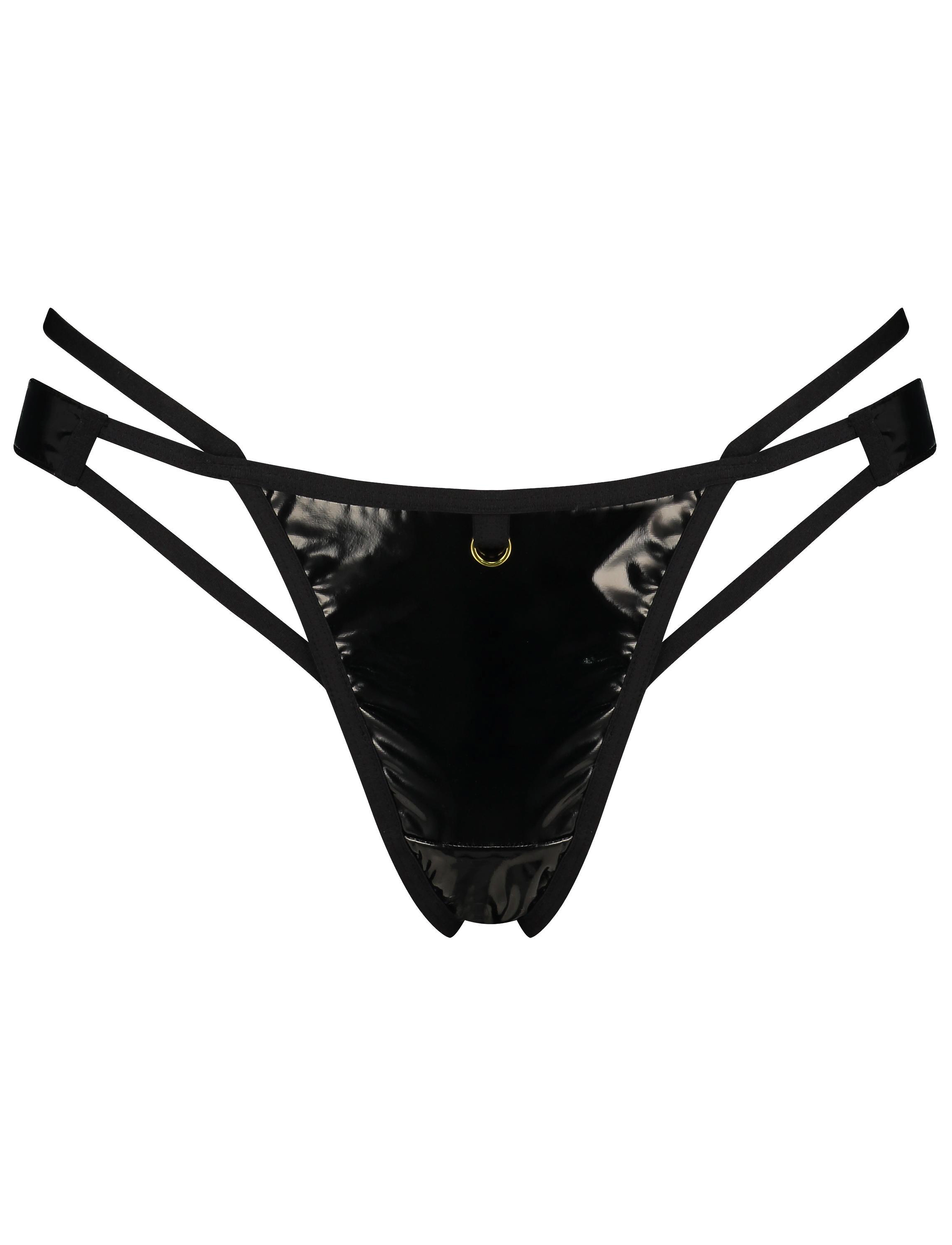 Hunkemöller - Seductress string r - caviar - 5