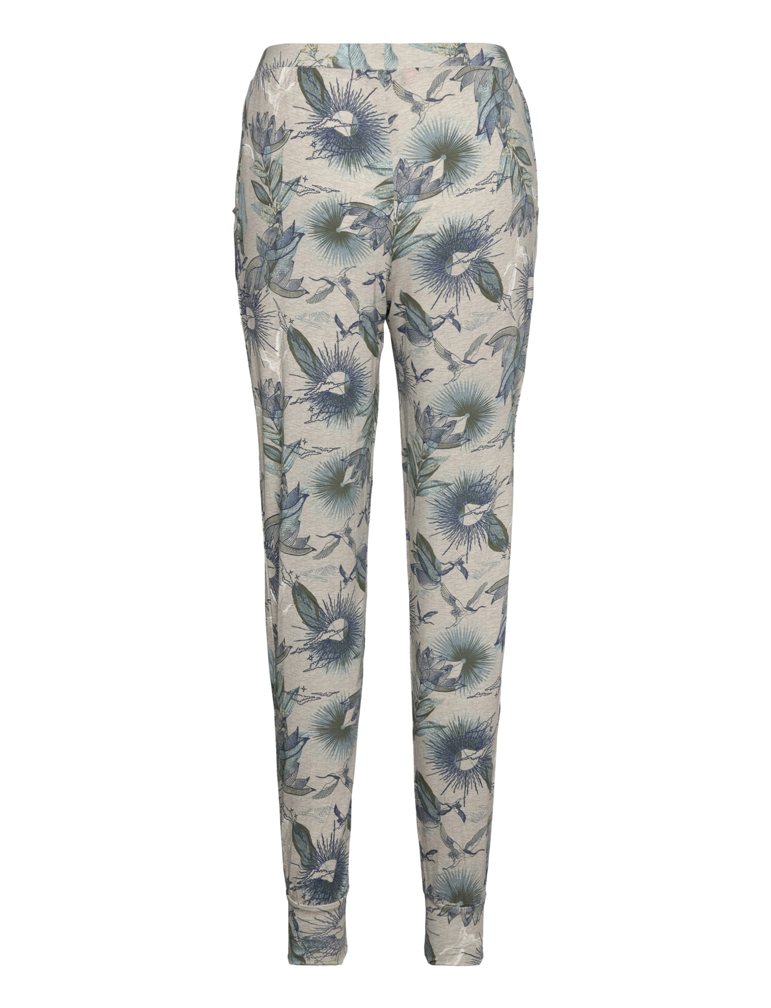 Hunkemöller - Pant Jersey Crane - oatmeal melee - 1