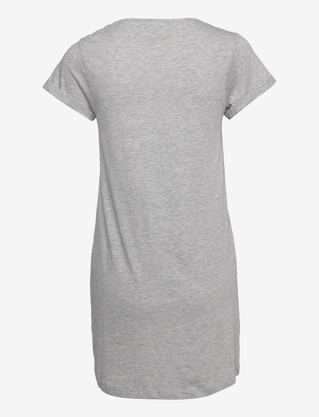 Hunkemöller - Nightie R-Neck SS - light grey melee - 1