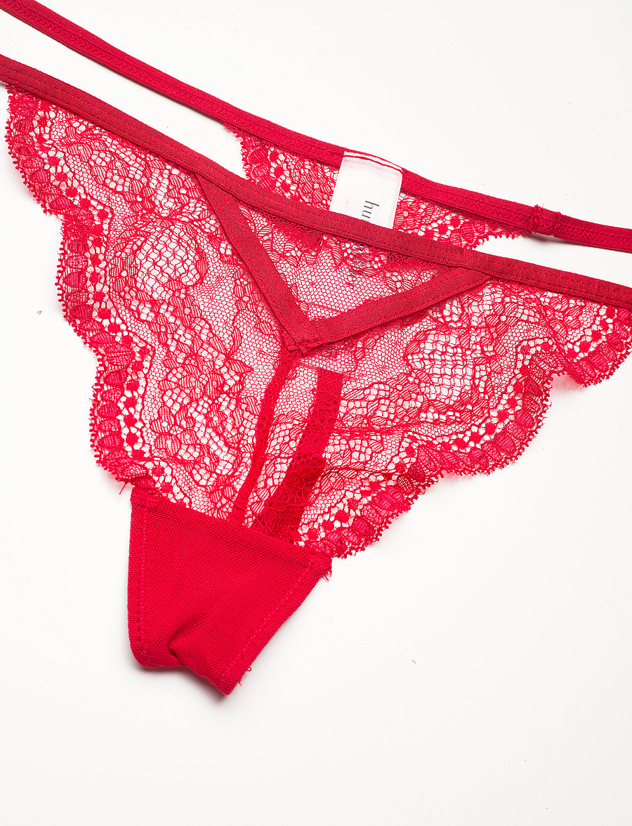 Hunkemöller - Isabelle string tr - thongs - tango red - 5