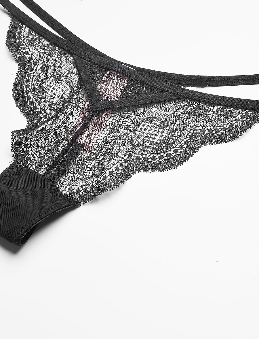 Hunkemöller - Isabelle string tr - stringid - caviar - 5