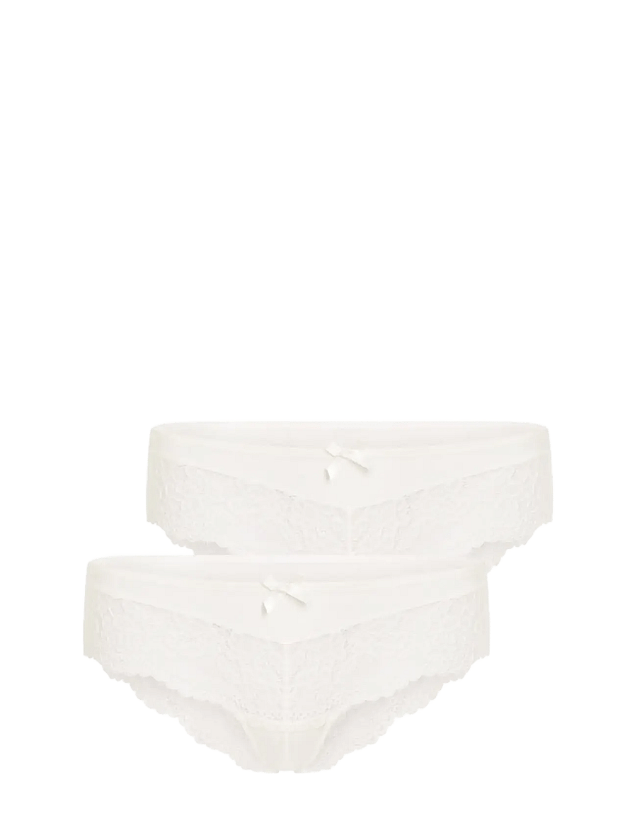Hunkemöller - 3- packValencia brasilia - brazilian trosor - white - 2