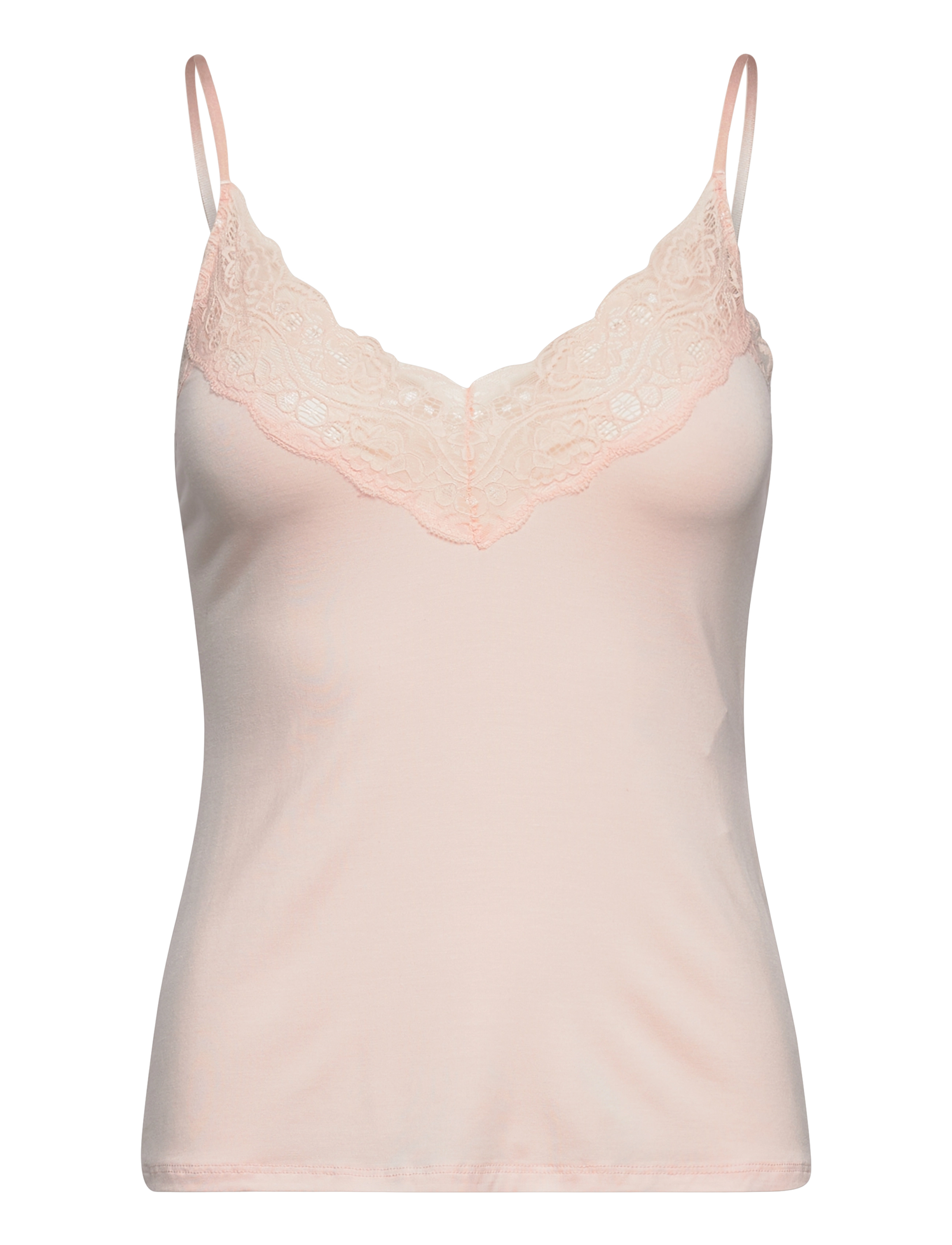 Hunkemöller - Cami Jersey Lace - cloud pink - 0