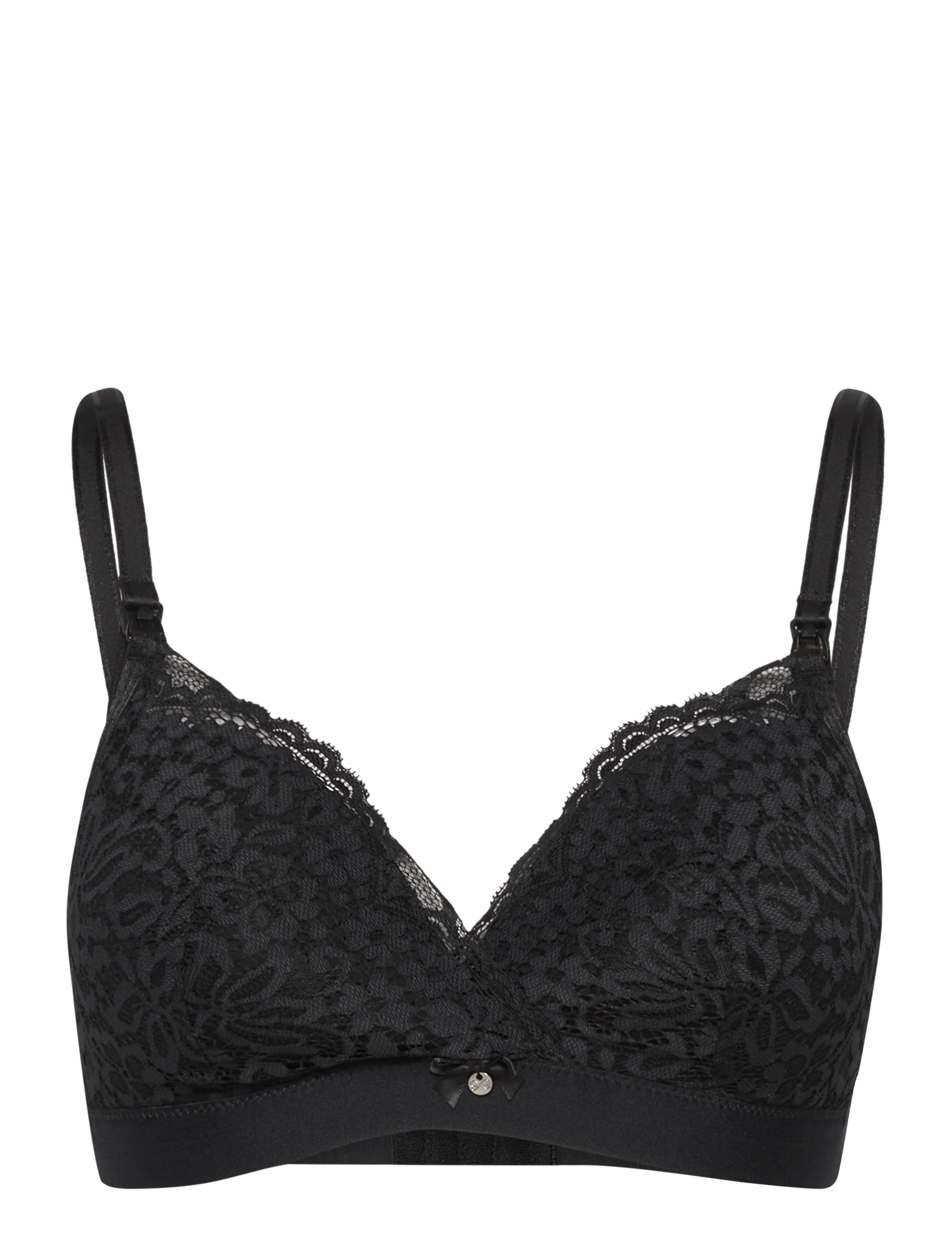 Hunkemöller - Rose M non wire nursing bra - caviar - 1