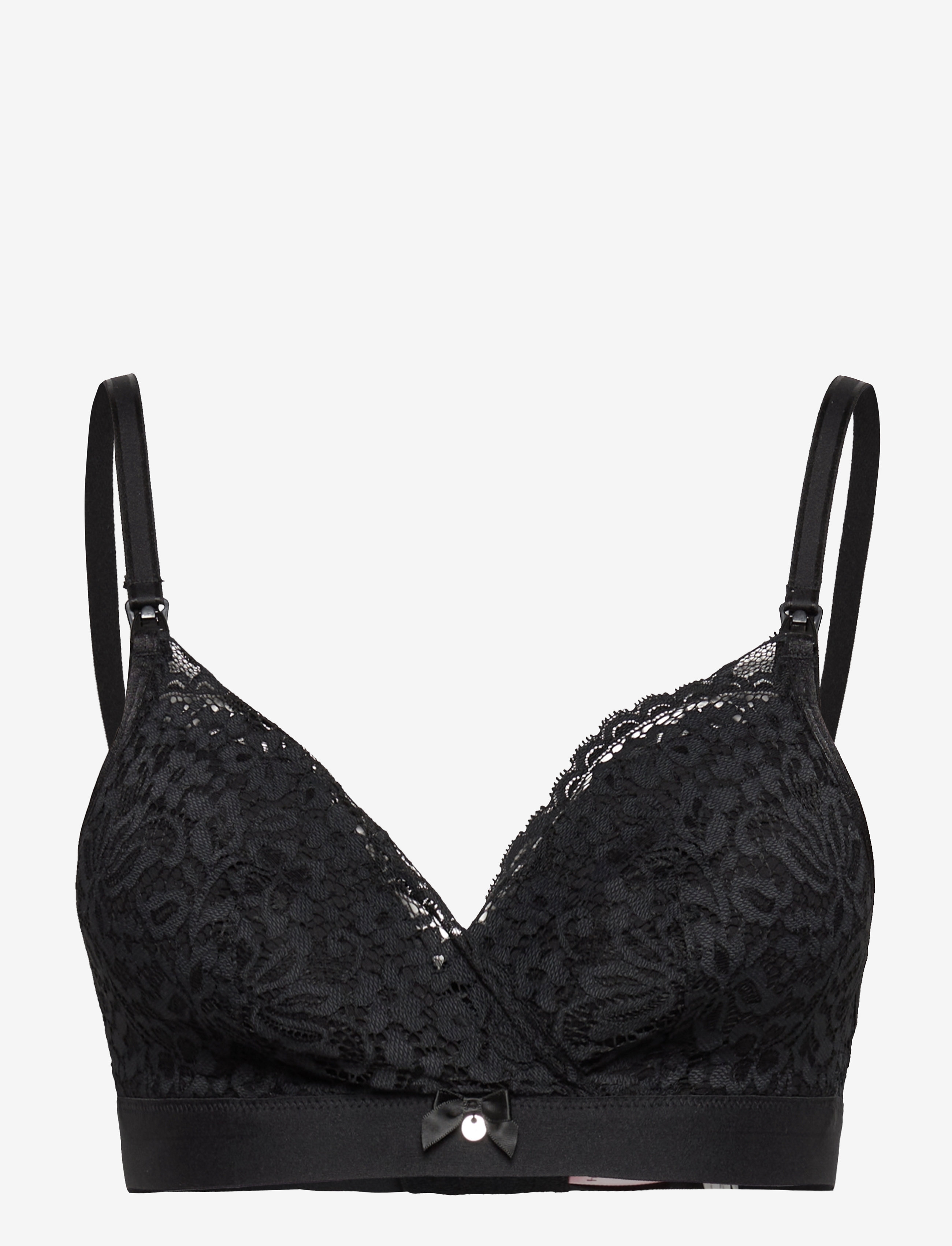 Hunkemöller Rose M nursing bra - BHs - CAVIAR / black