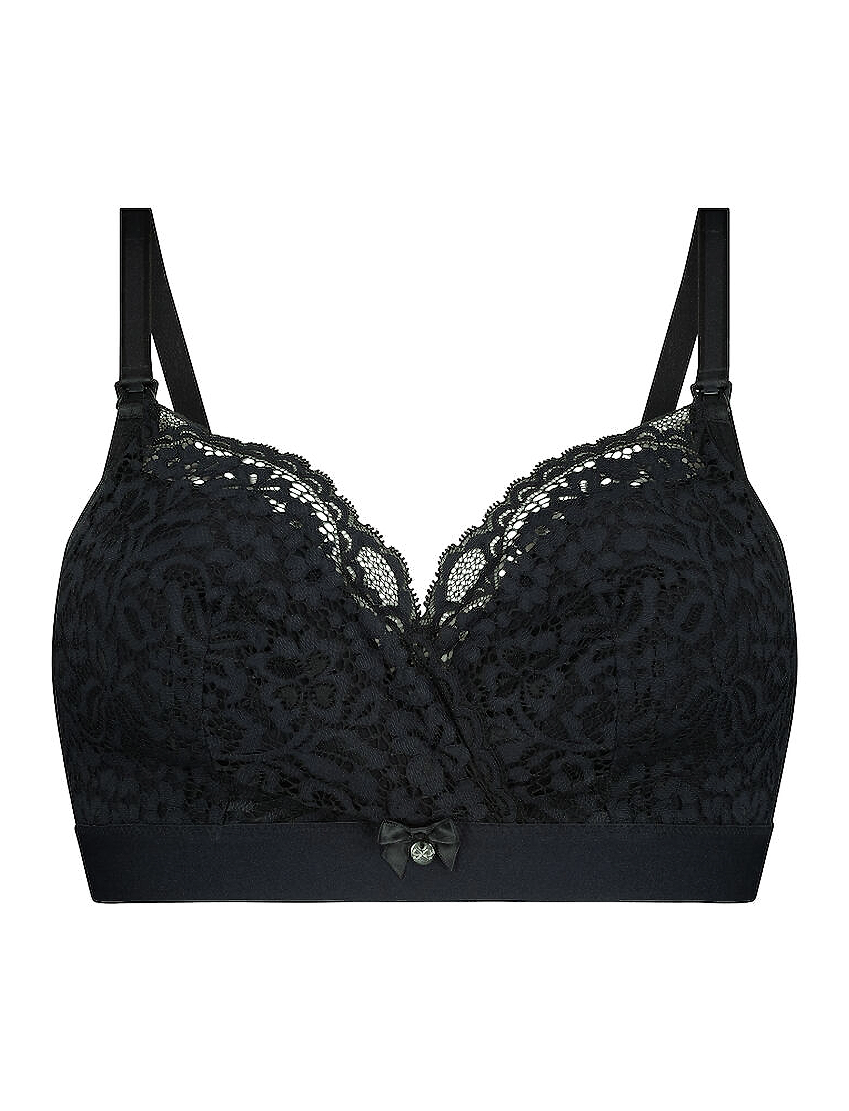 Hunkemöller - Rose M nursing bra - caviar - 5