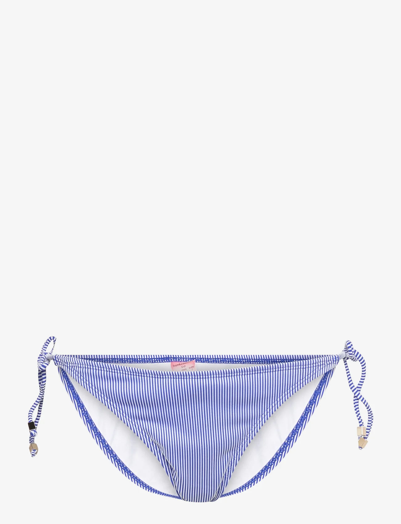 Hunkemöller - Fiji rib cheeky t - bikinis mit seitenbändern - dazzling blue - 0