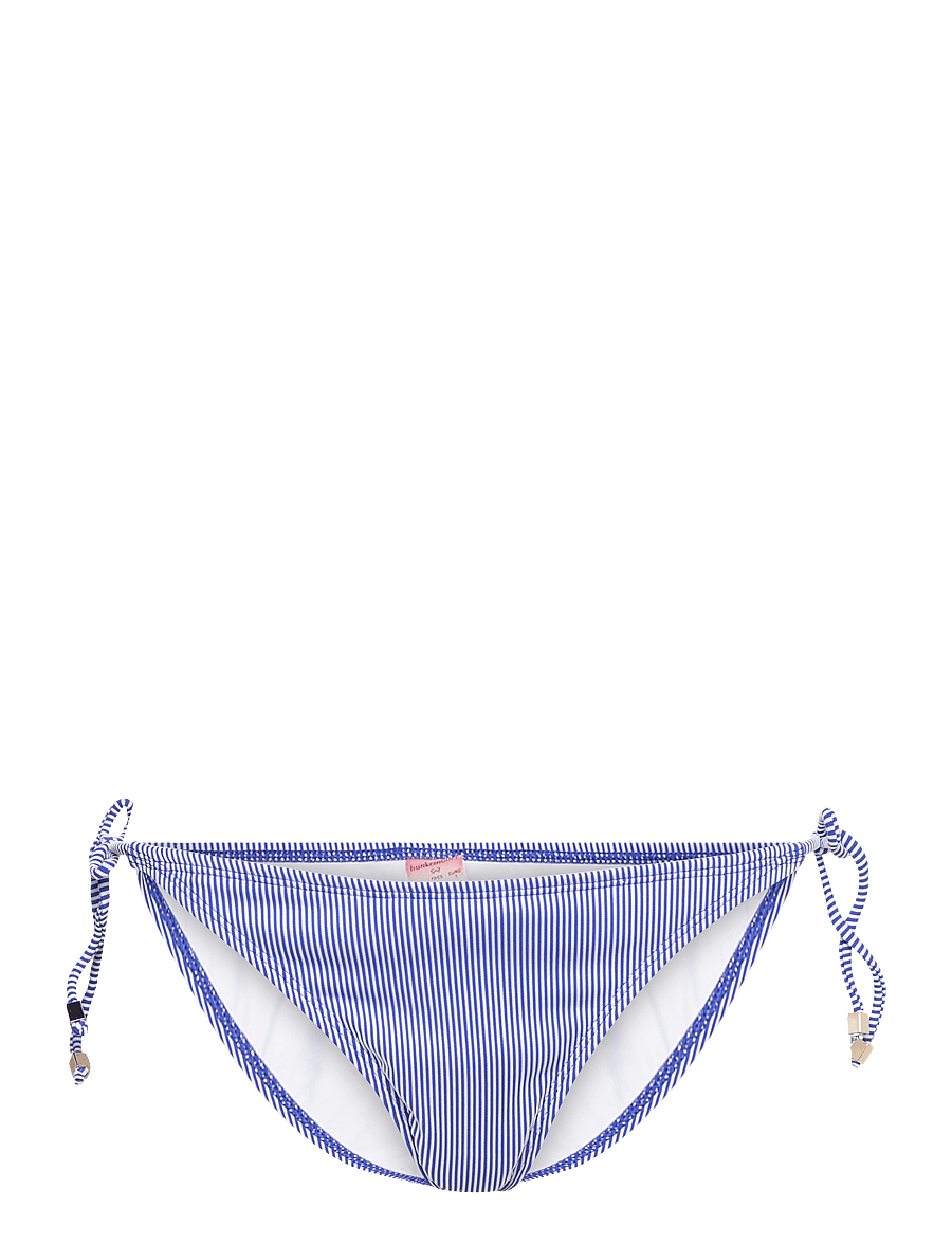 Hunkemöller - Fiji rib cheeky t - side tie bikinier - dazzling blue - 1