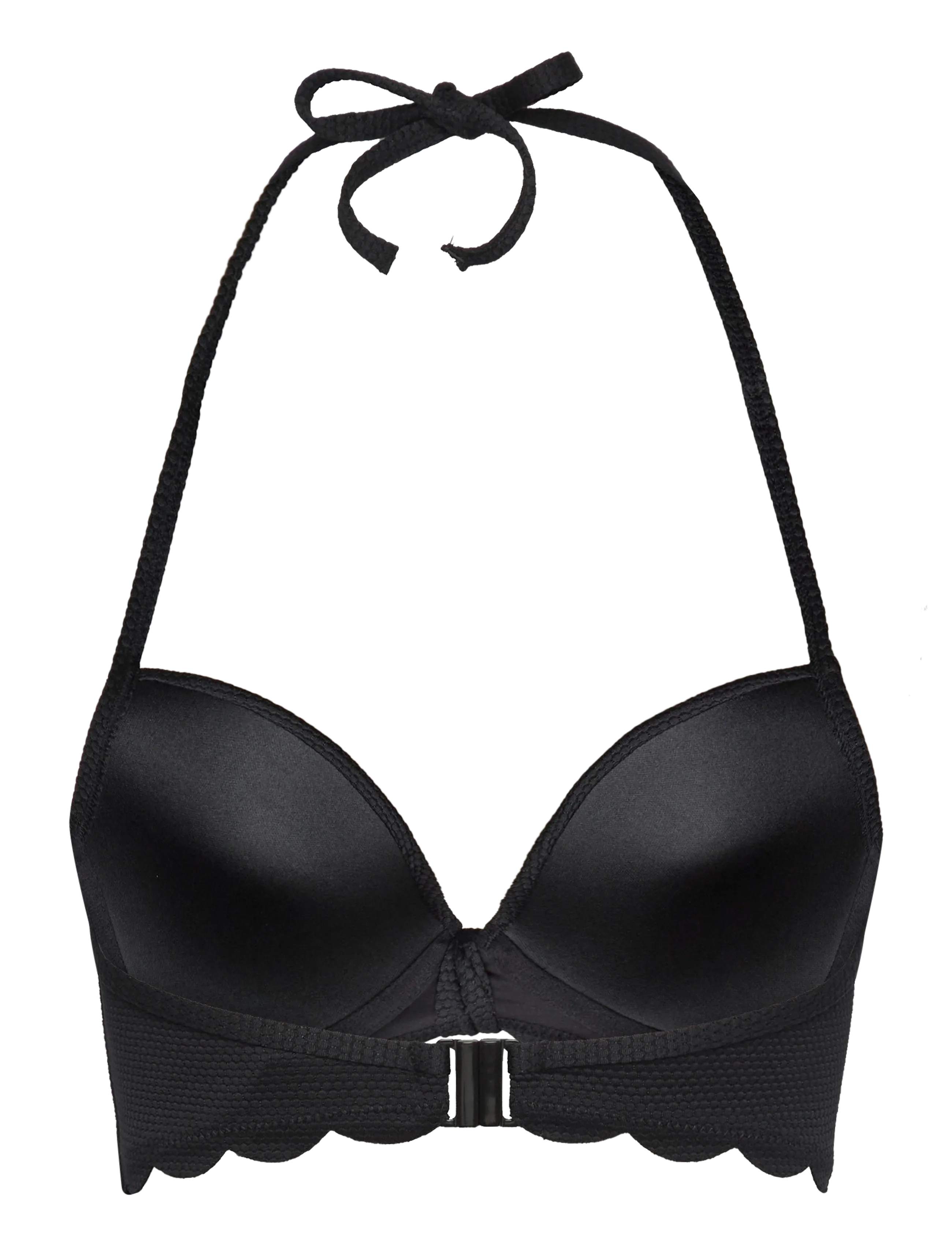 Hunkemöller - Scallop pp push - push-up-bikini-oberteile - nero - 2