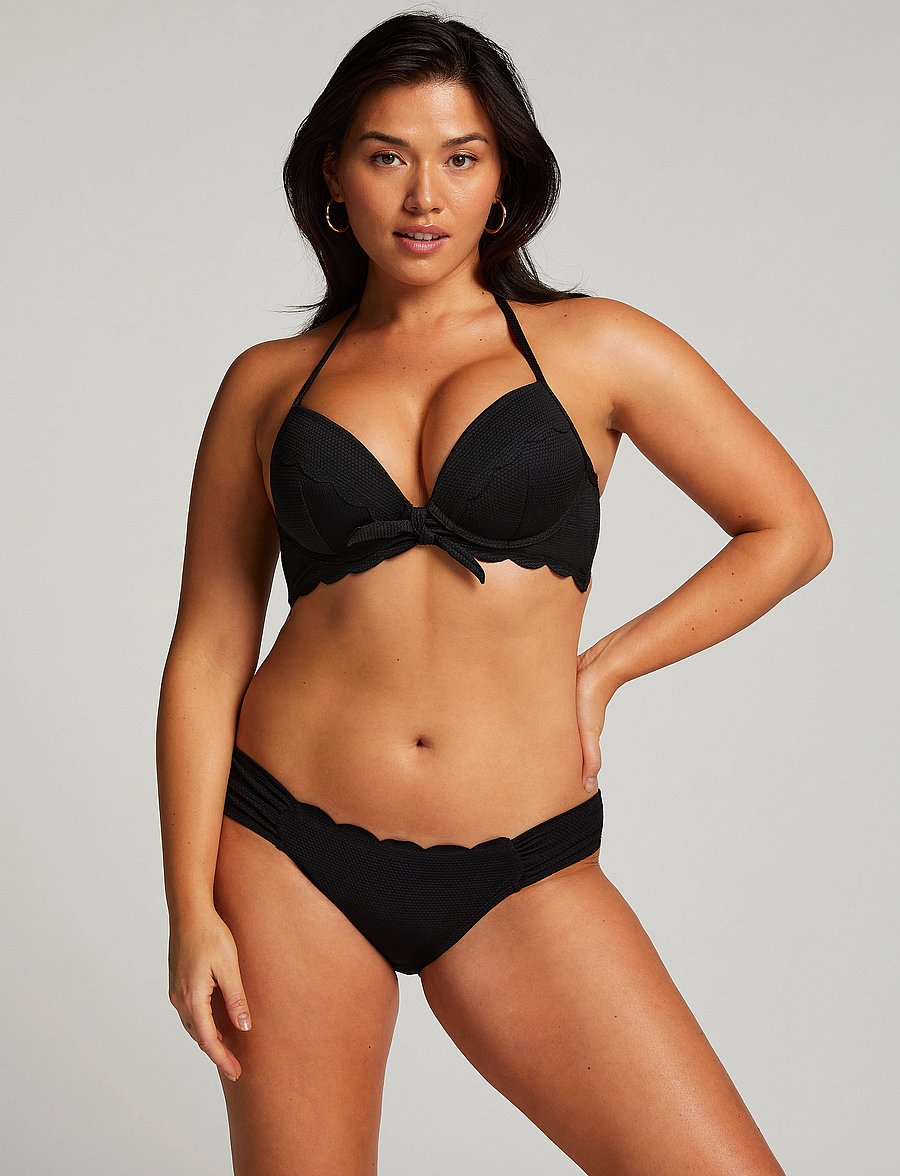 Hunkemöller - Scallop pp push - push-up-bikini-oberteile - nero - 4