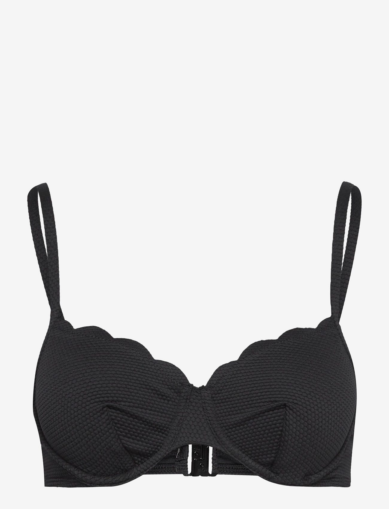 Hunkemöller - Scallop uf - bikinitoppar med bygel - nero - 1