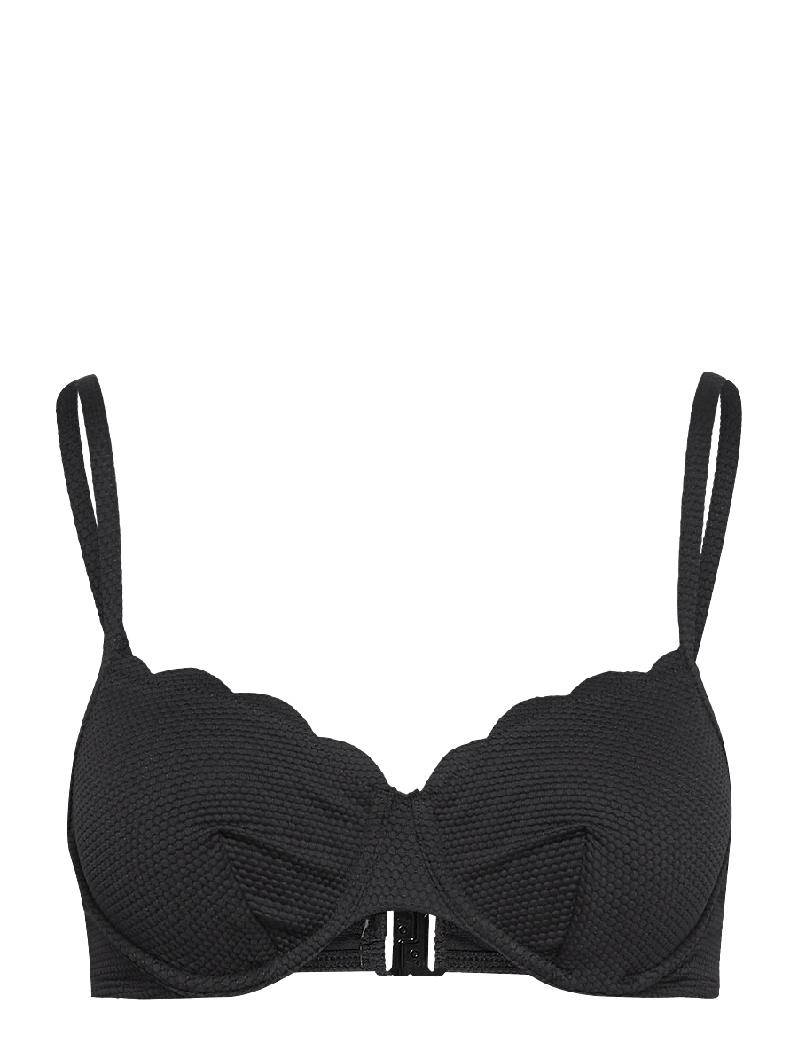 Hunkemöller - Scallop uf - bikinitoppar med bygel - nero - 1