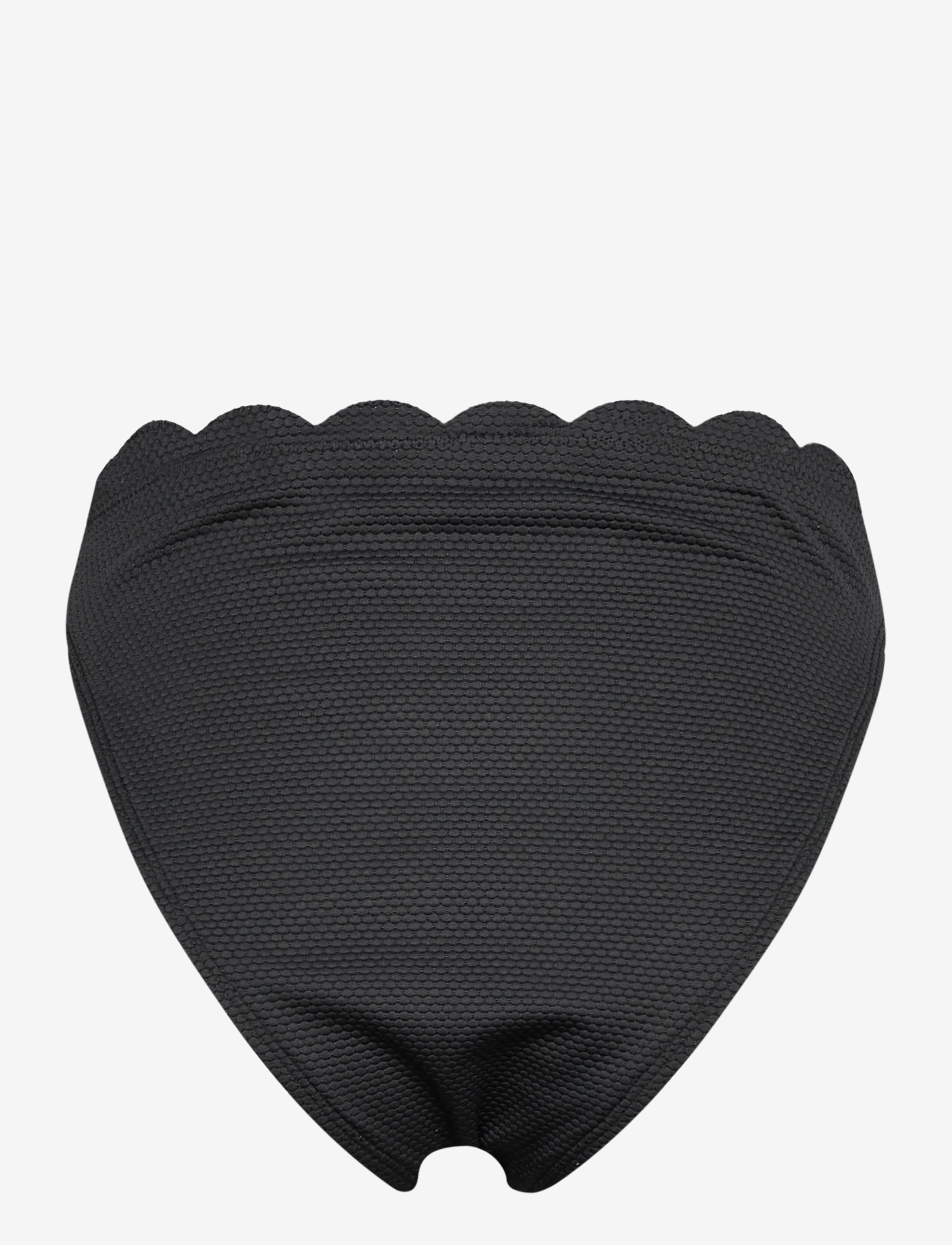 Hunkemöller - Scallop high leg hw - bikinihosen mit hoher taille - nero - 2