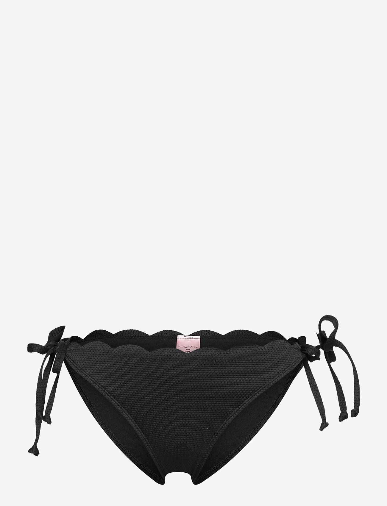 Hunkemöller - Scallop cheeky t - Šonuose segami bikiniai - nero - 1