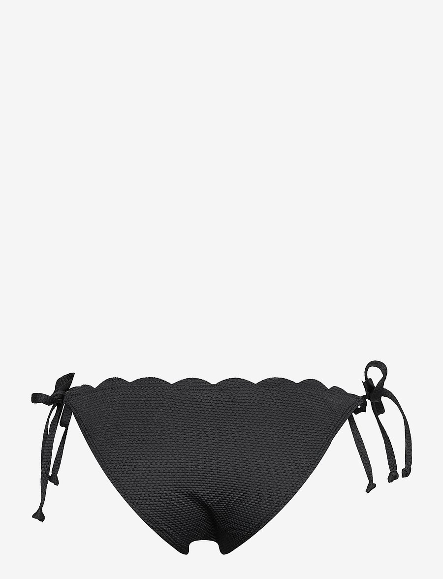 Hunkemöller - Scallop cheeky t - bikinis mit seitenbändern - nero - 2
