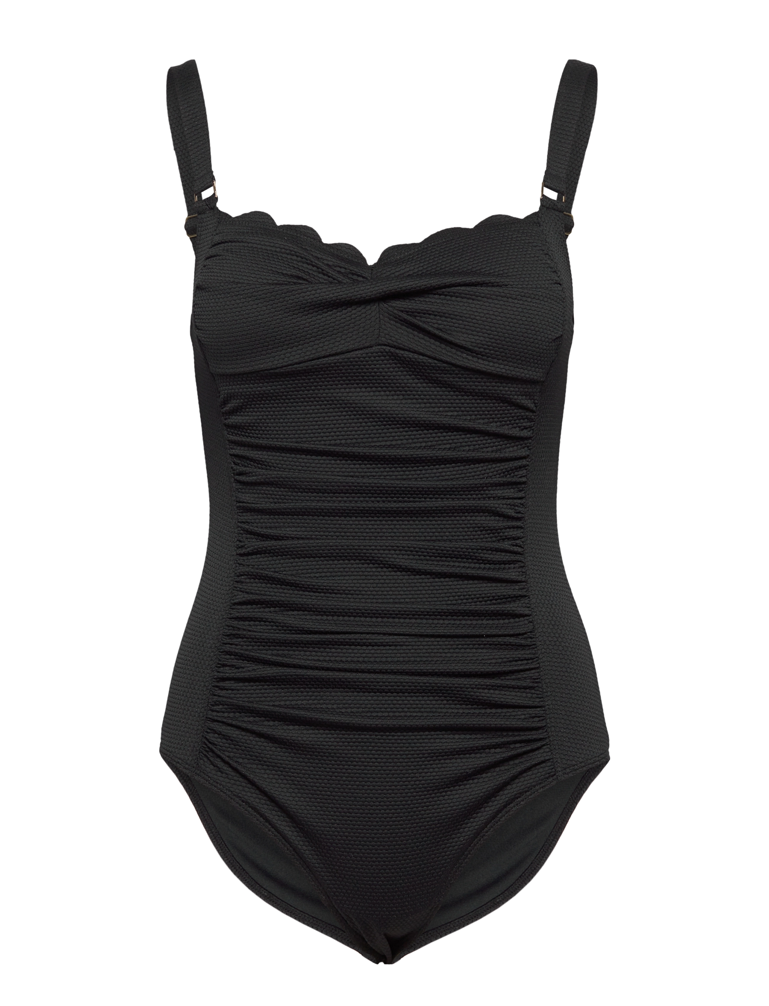 Hunkemöller Scallop bs o - Hunkemöller - NERO / black