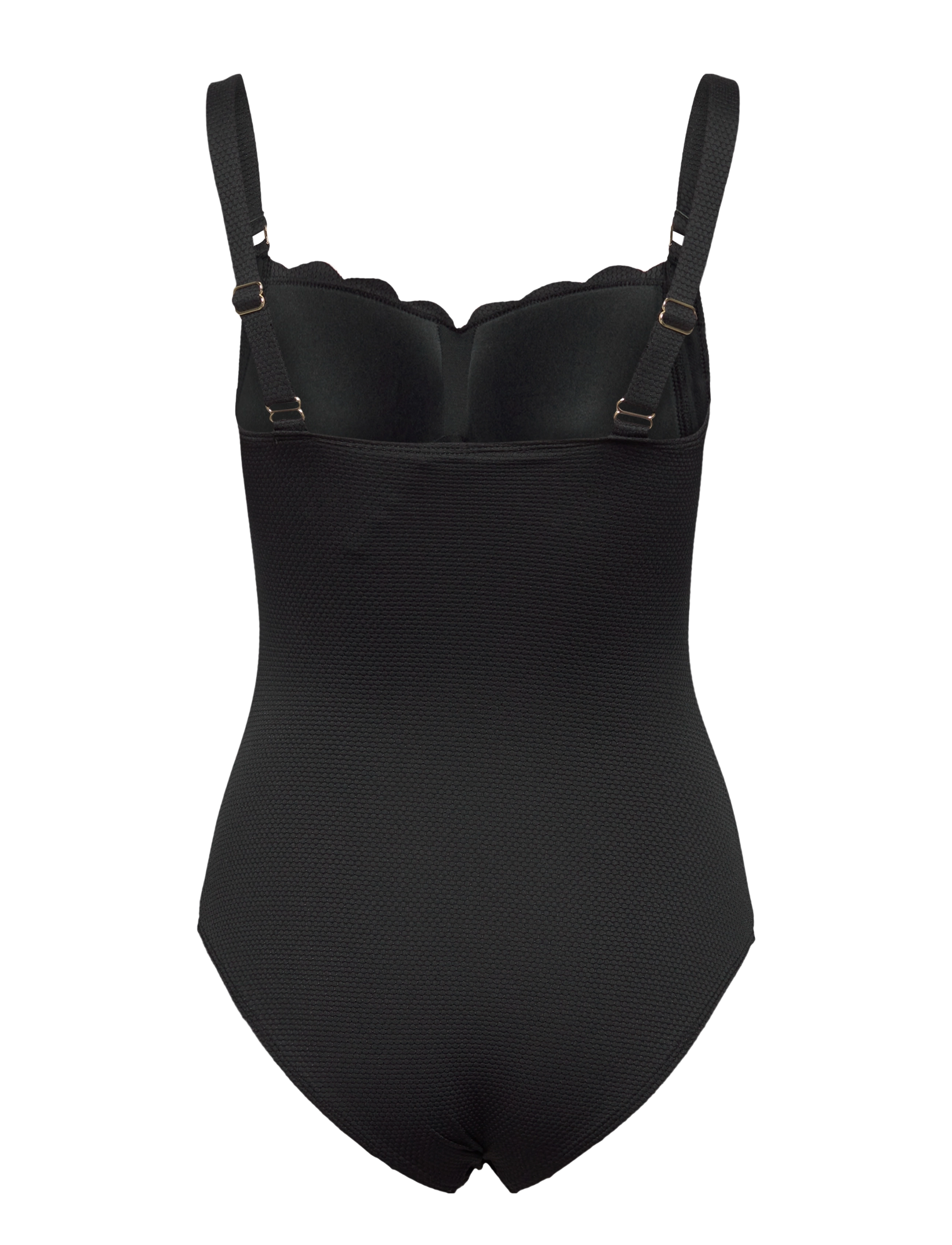 Hunkemöller - Scallop bs o - badedragter - nero - 2
