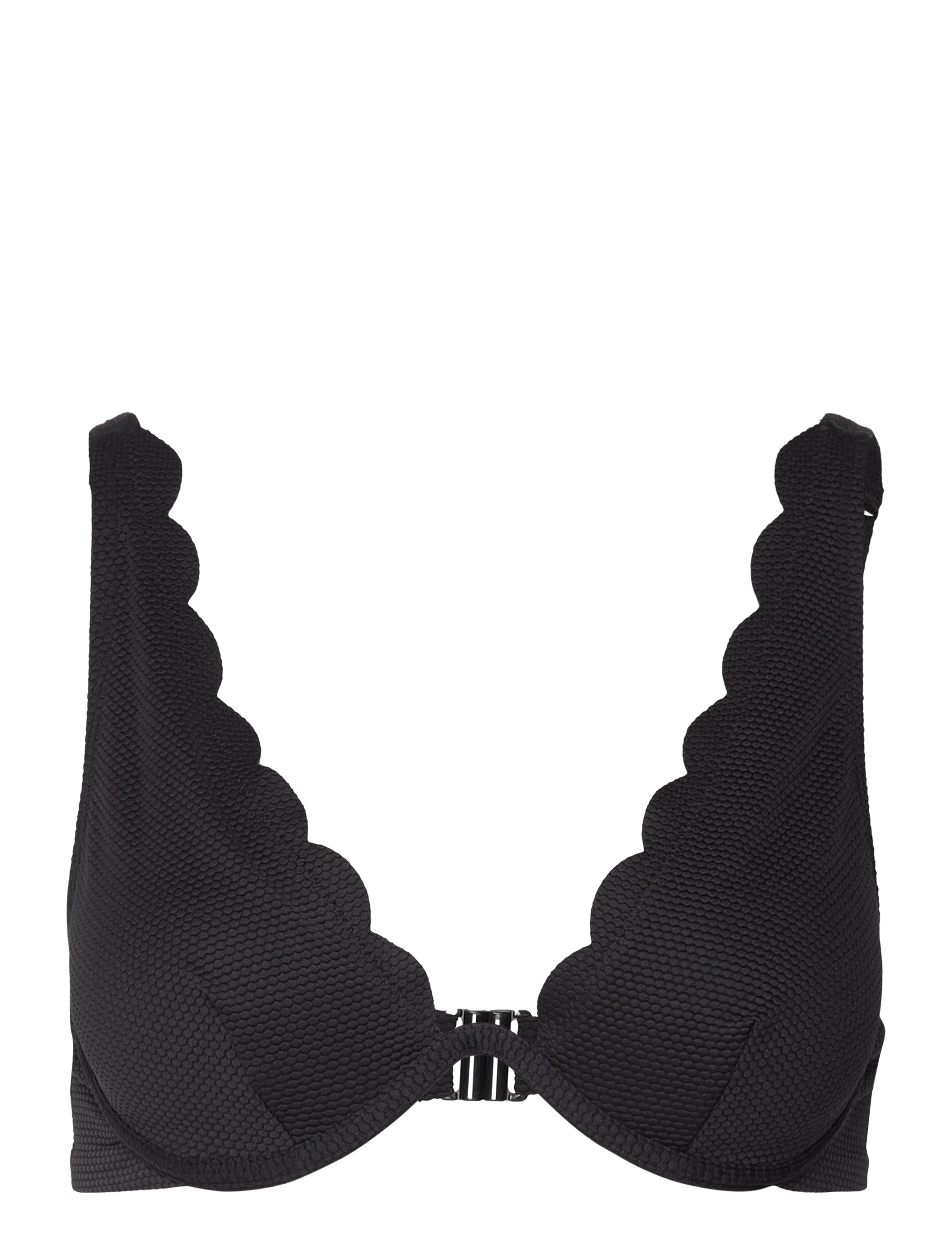 Hunkemöller - Scallop up - nero - 1