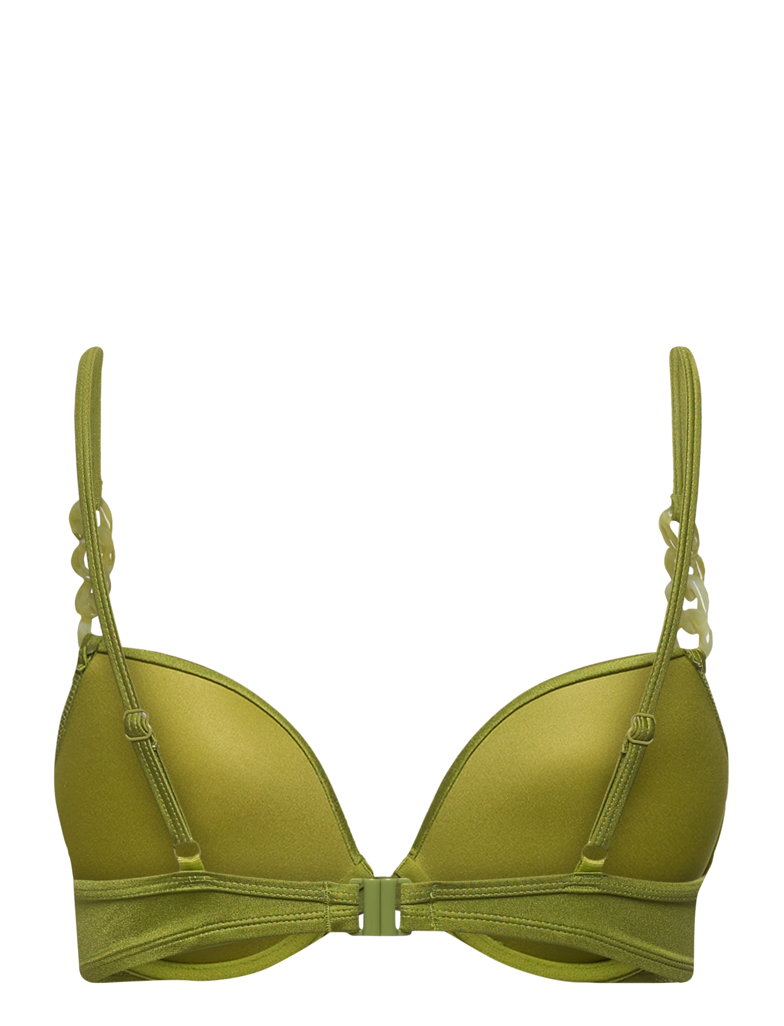 Hunkemöller - Palm pp push - push-up bikini augšiņa - forest green - 2