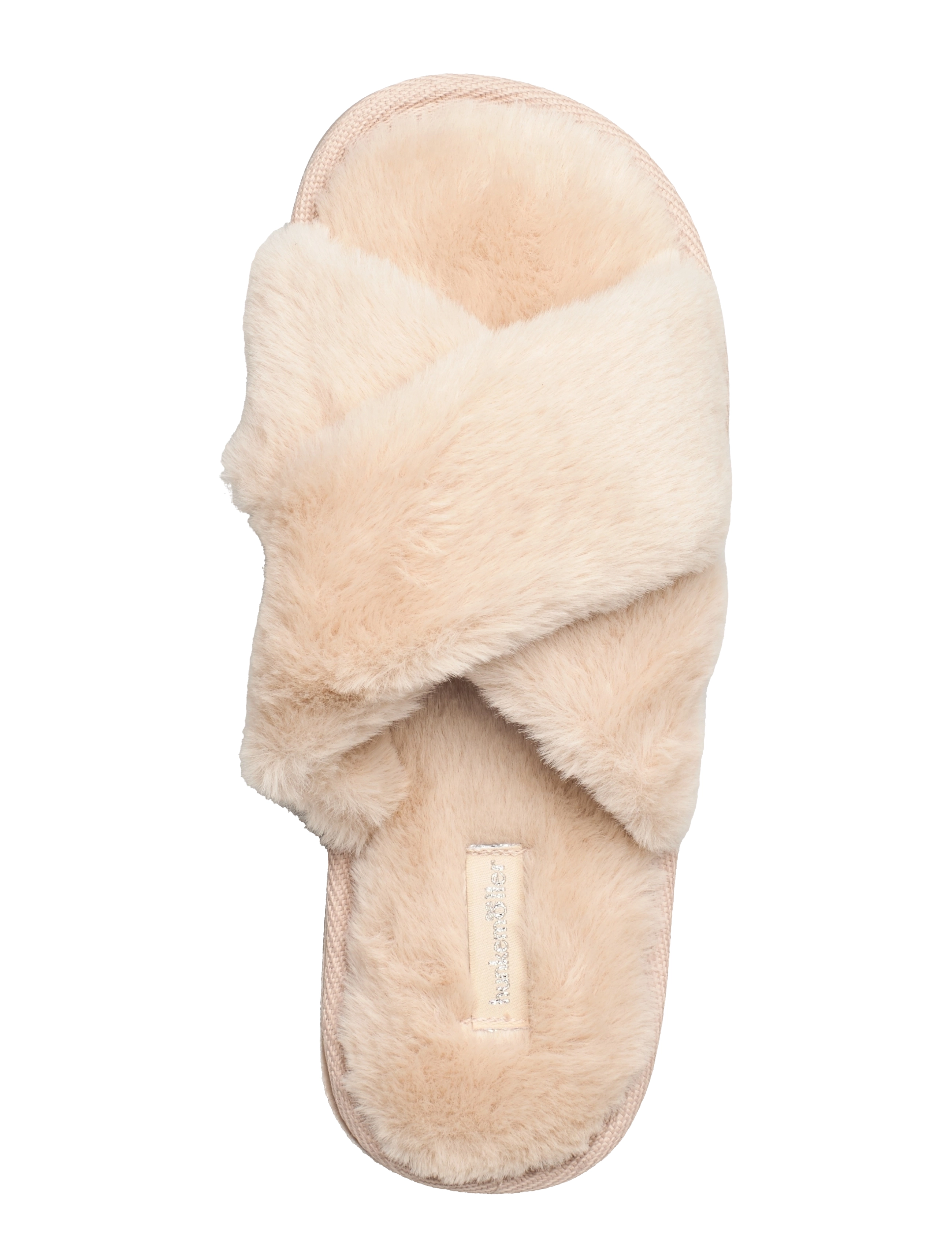 Hunkemöller - Lia Fake Fure Slipper - oatmeal marl - 3