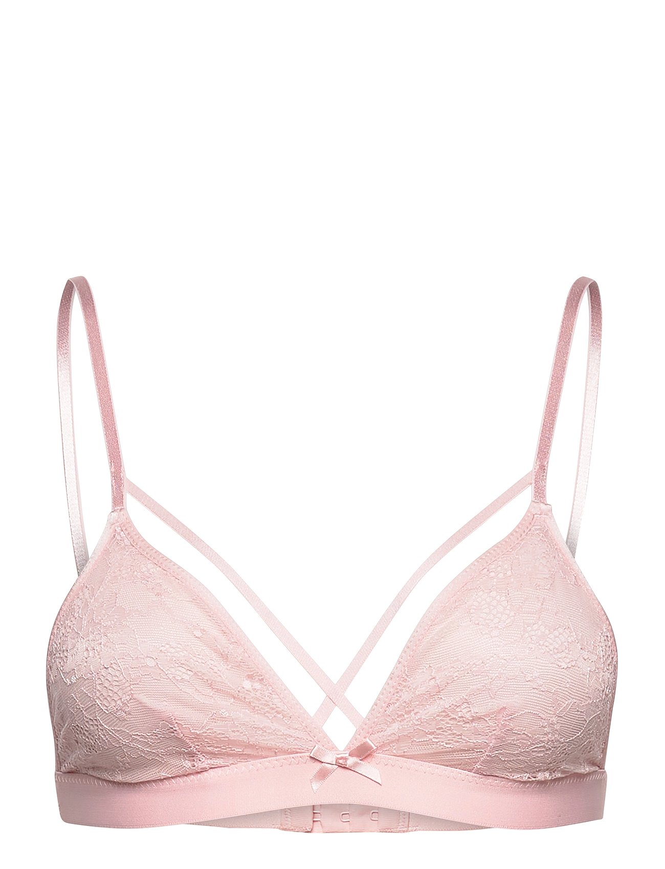 Corby Allover lace bralette - PALE