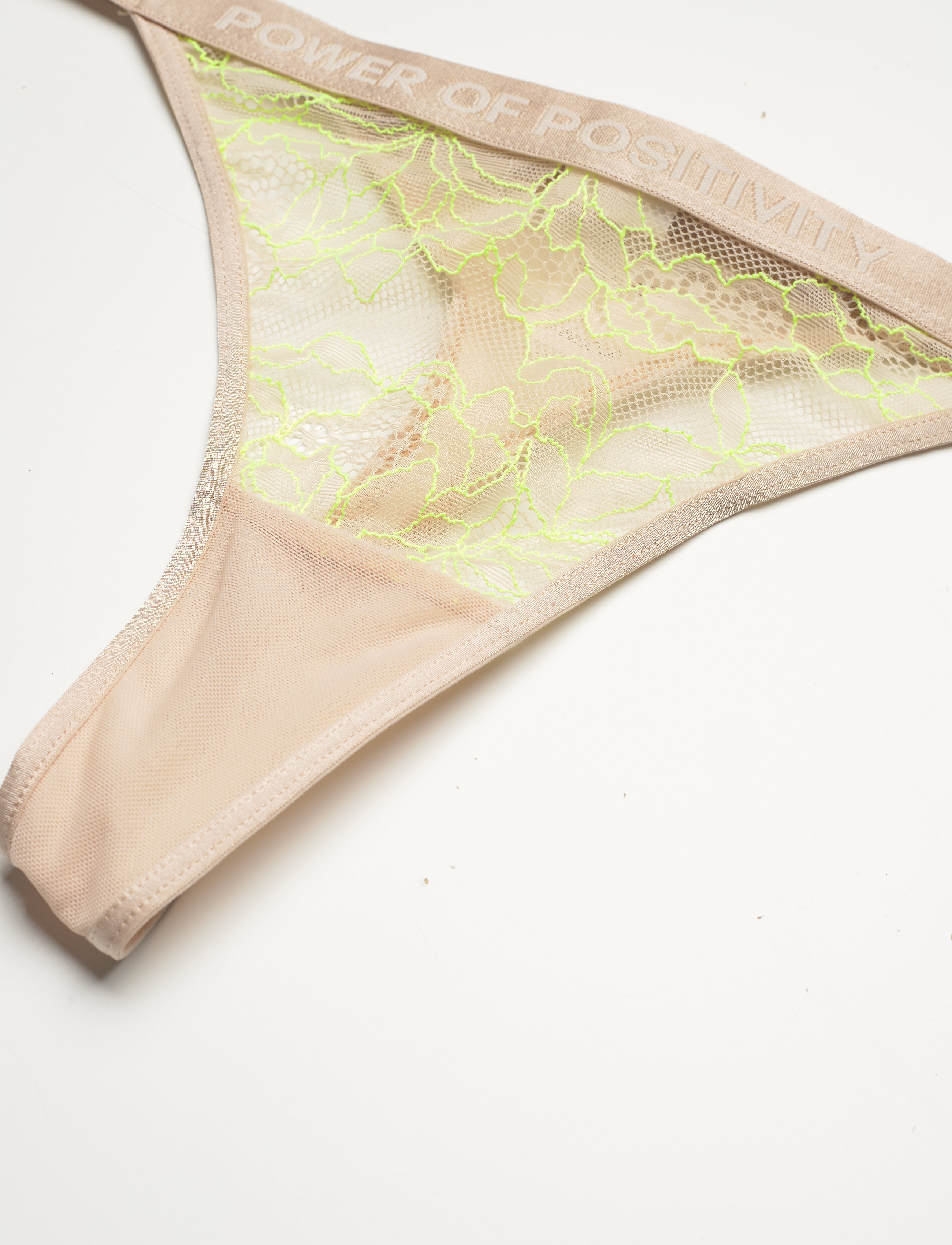 Hunkemöller - Fire HL Tanga String - soft ivory - 5