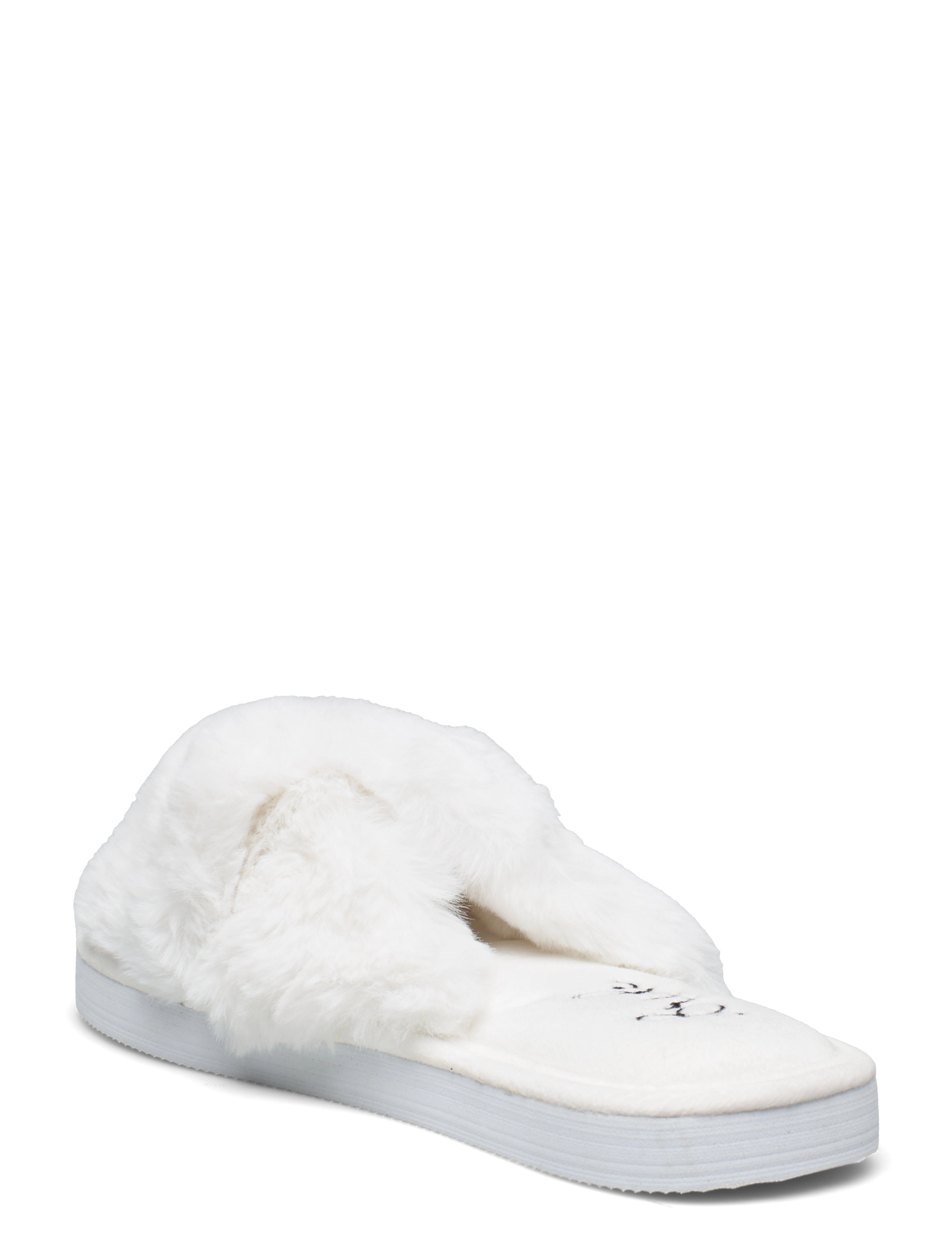 Hunkemöller - Bridal Fake Fur Slipper - snow white - 2