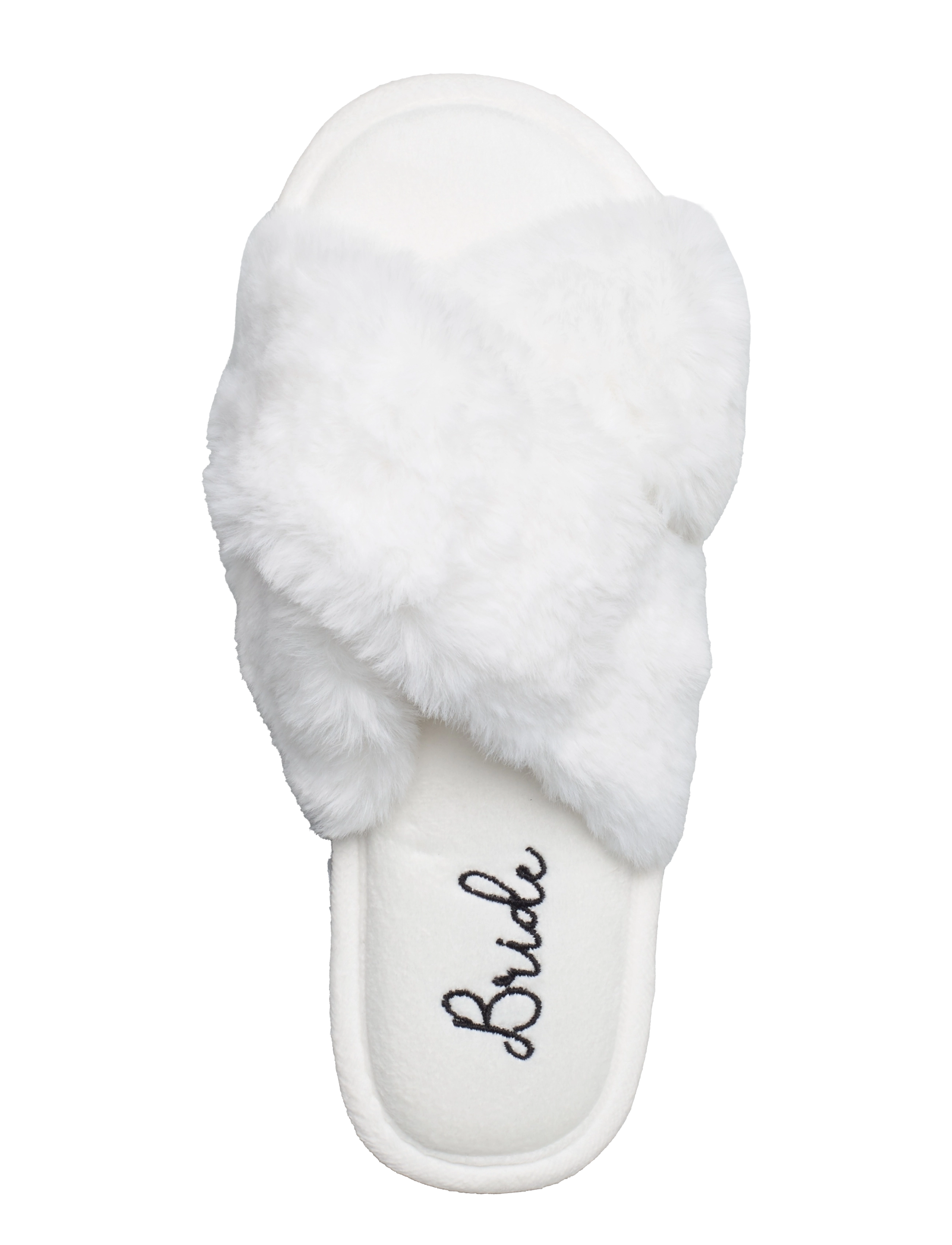 Hunkemöller - Bridal Fake Fur Slipper - snow white - 3