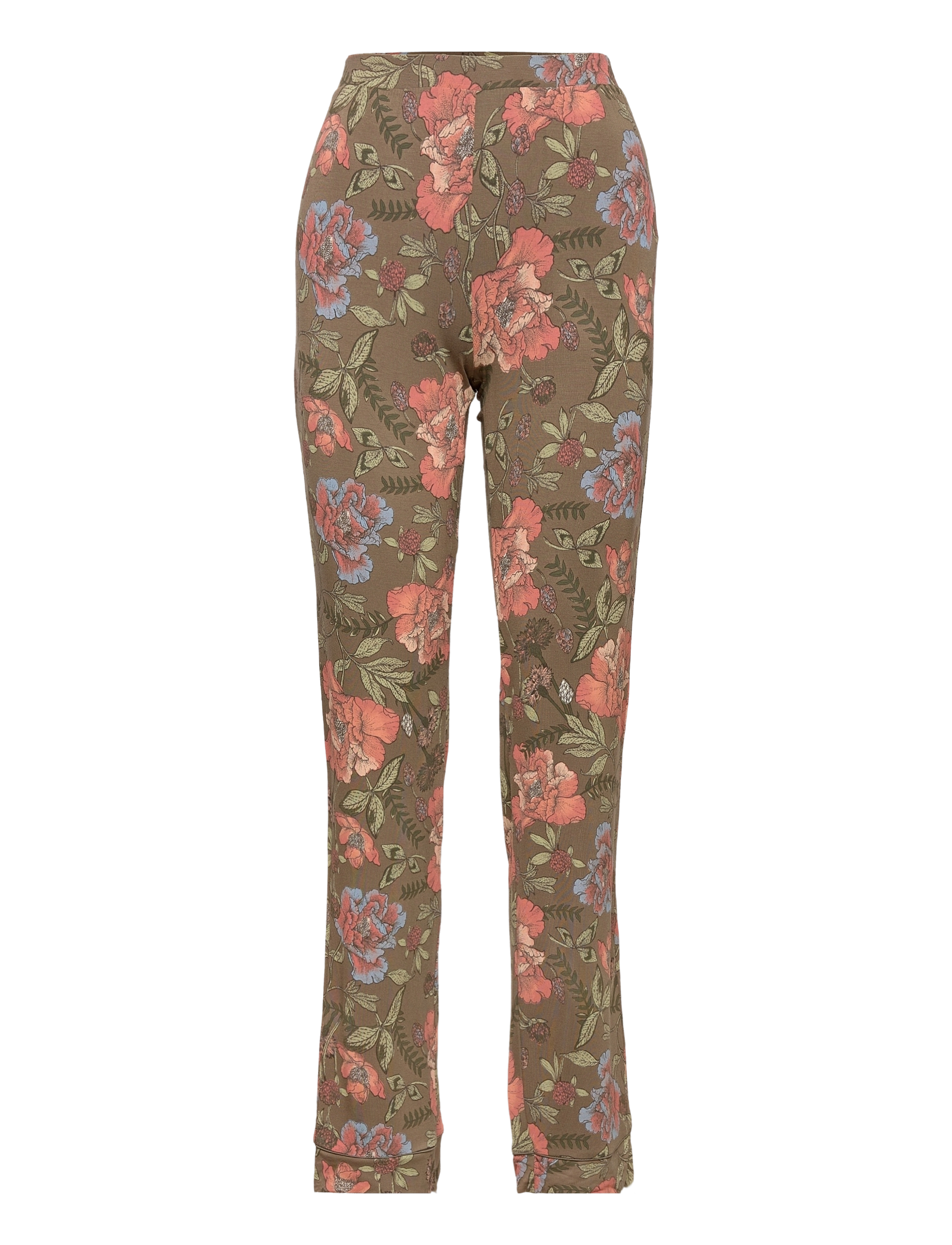 Hunkemöller - PJ Pant LS Boyfriend Waterflower - tarmac - 2