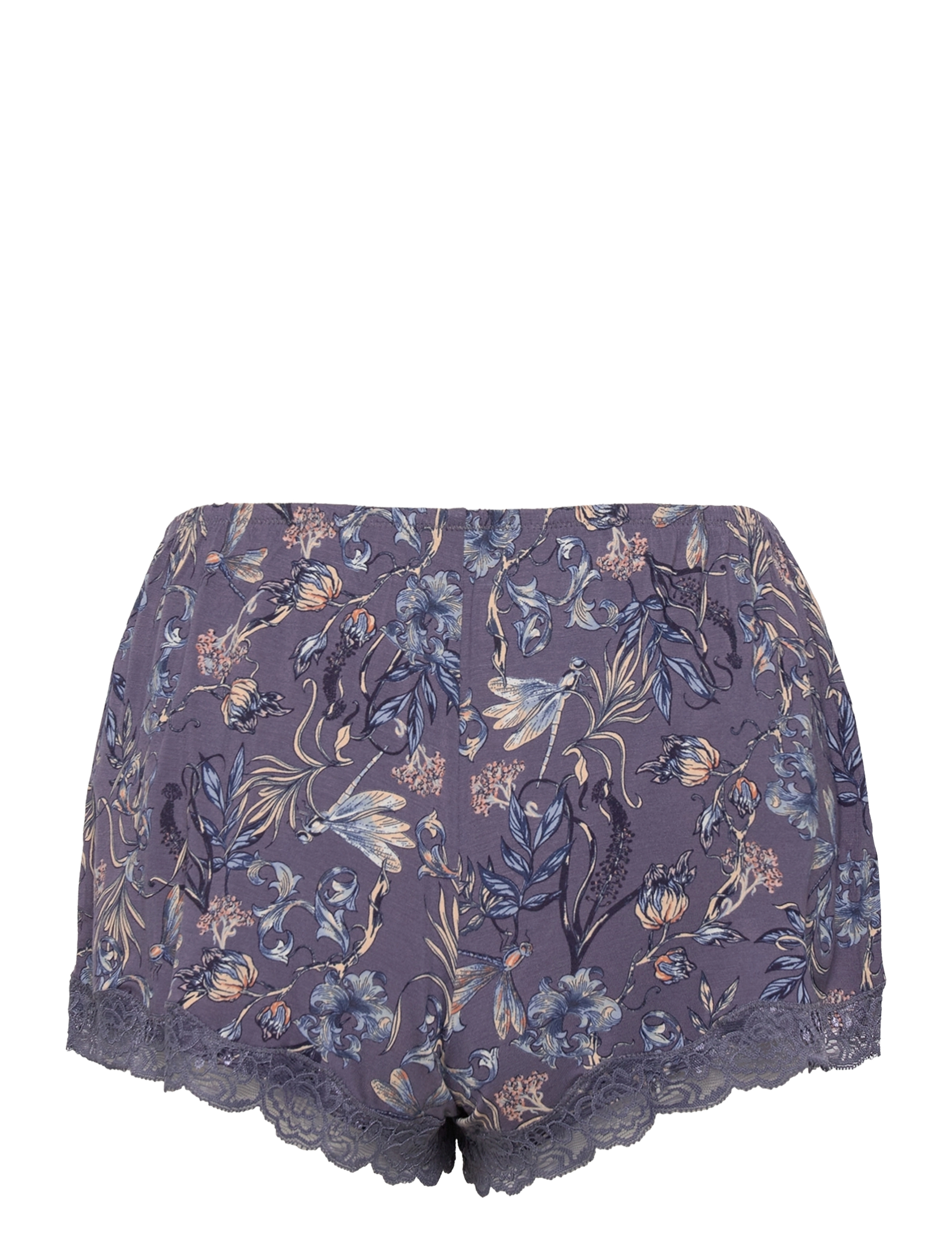 Hunkemöller - PJ Short Cami Dragonfly - nightshadow blue - 3