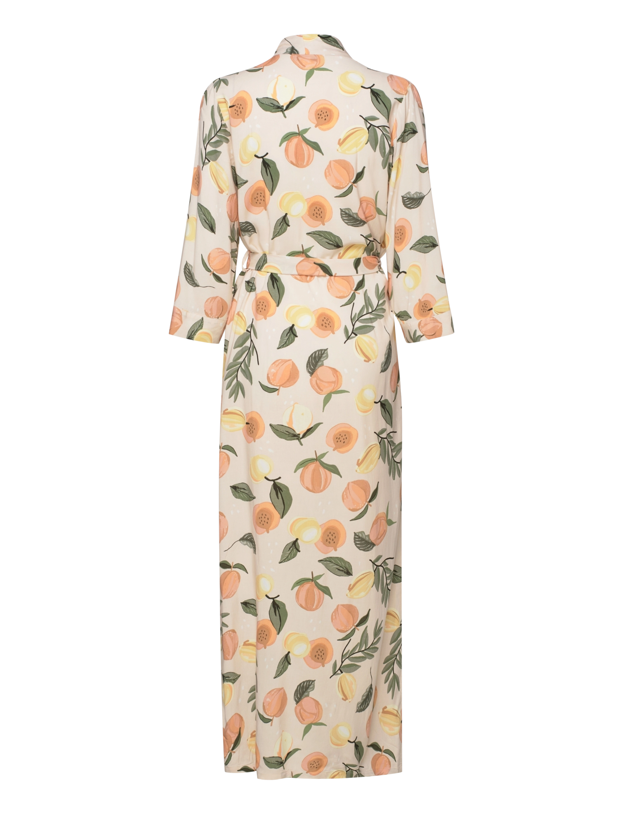 Hunkemöller - Kimono Long Vis Satin Fruit - summer melon - 1