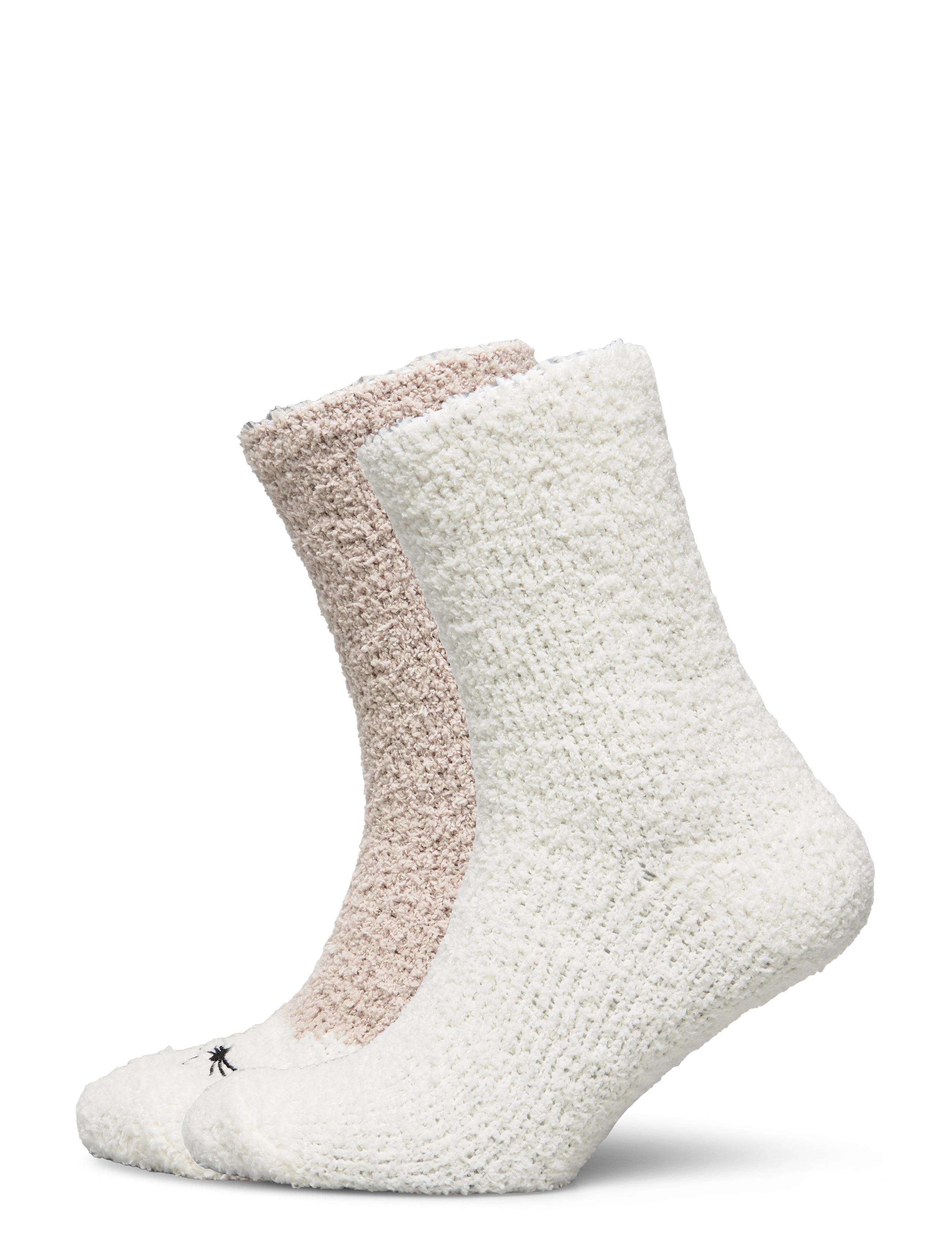 Hunkemöller - 2p Mouse Cosy Socks - oatmeal marl - 0