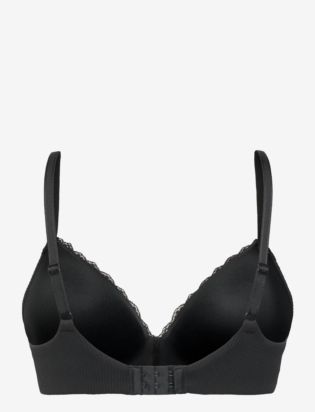 Hunkemöller - LOLA Wireless LOW DEMI PU - non wired bras - caviar - 1