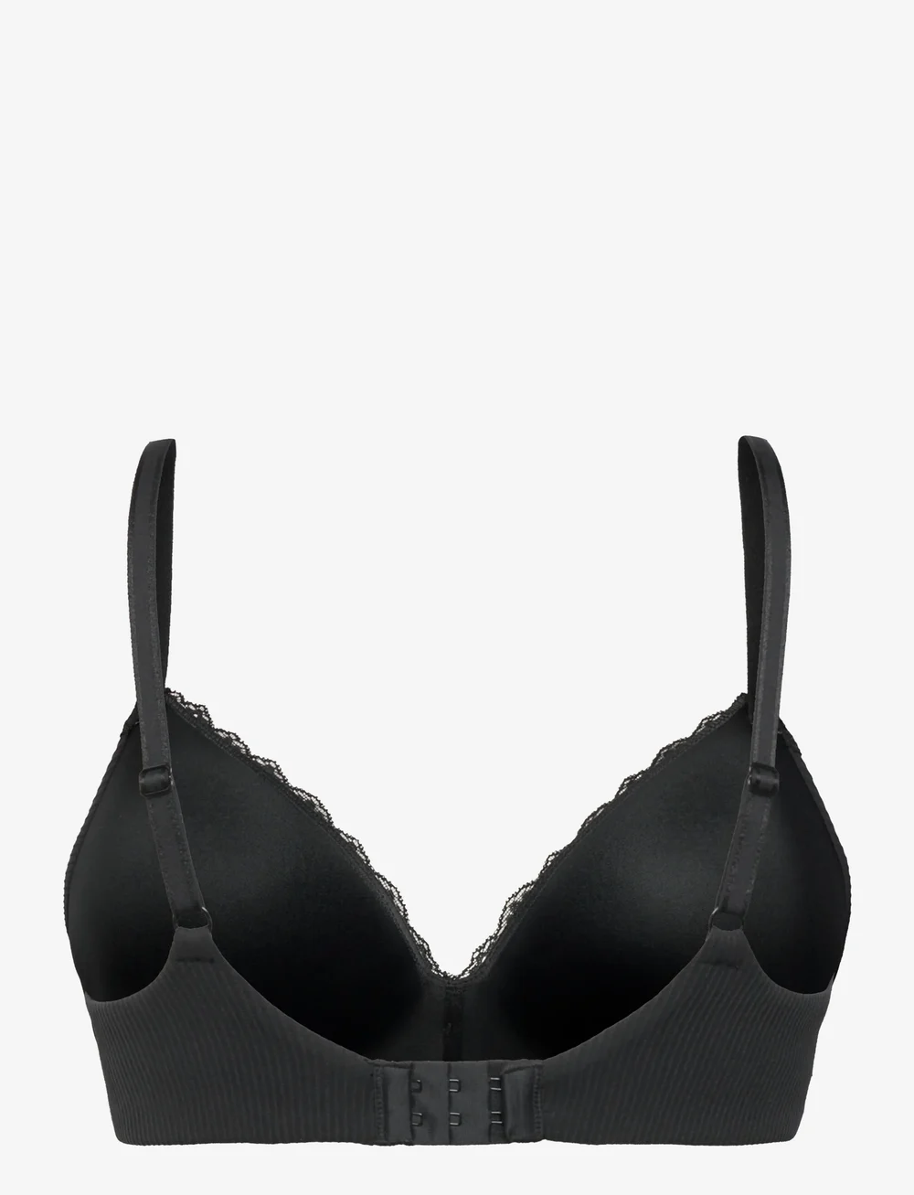 Hunkemöller - LOLA Wireless LOW DEMI PU - tugikaarteta rinnahoidjad - caviar - 1