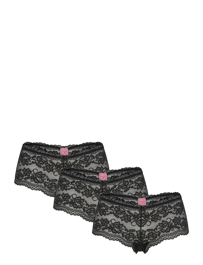 Hunkemöller - Sienna boxer 3-pack - hipster & boxershorts - caviar - 1