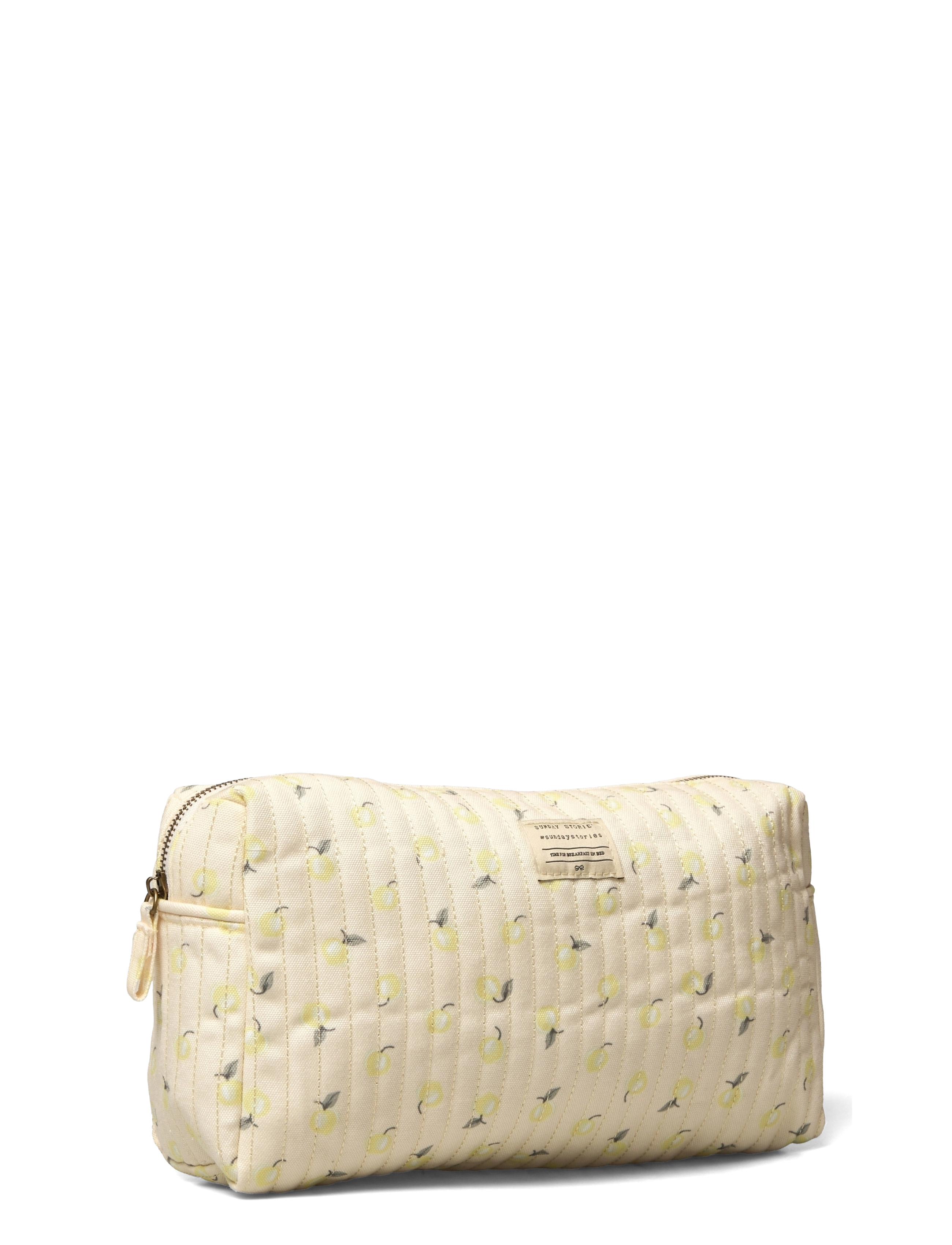 Hunkemöller - Lemon Quilted Make up Bag - yellow cream - 2