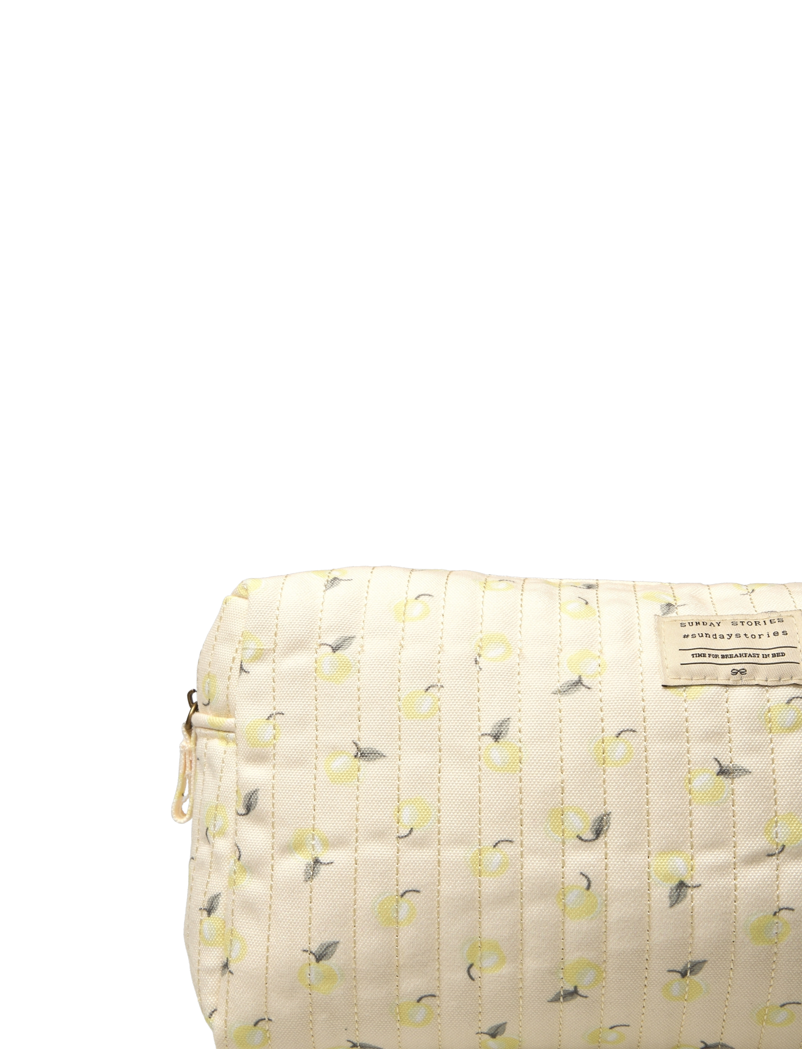 Hunkemöller - Lemon Quilted Make up Bag - yellow cream - 3