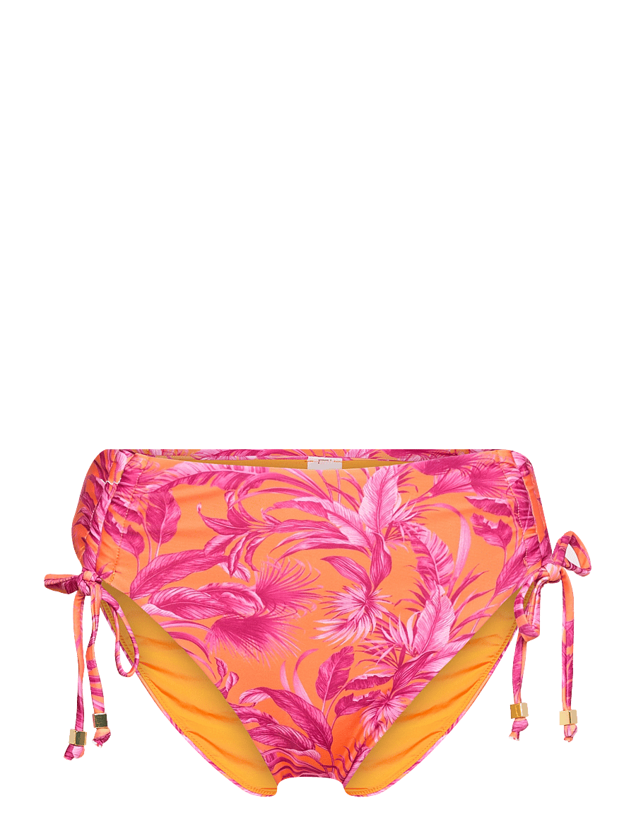 Hunkemöller - Tulum high leg hw - küljelt seotavad bikiinid - pink - 1