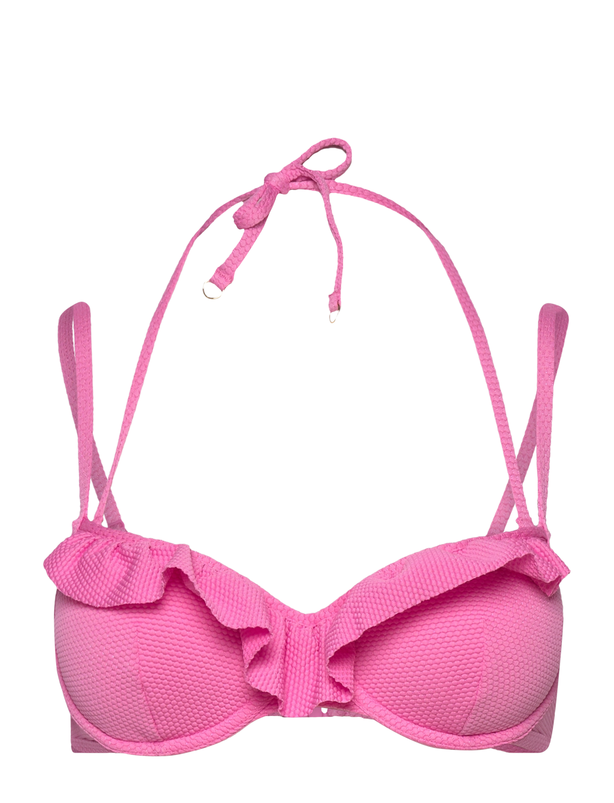 HUNKEMÖLLER Java Pique Ruffle Pd Pink - Cx65 - Damen