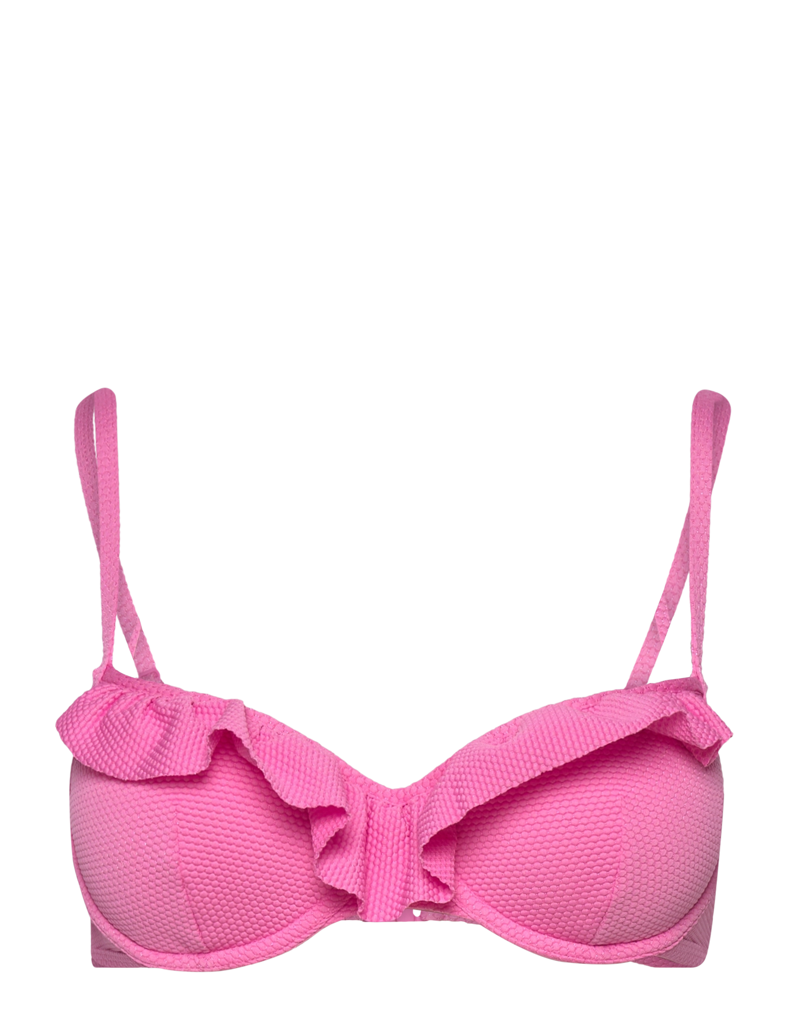 Hunkemöller - Java pique ruffle pd - bikini-oberteile mit bügel - hot orchid - 3